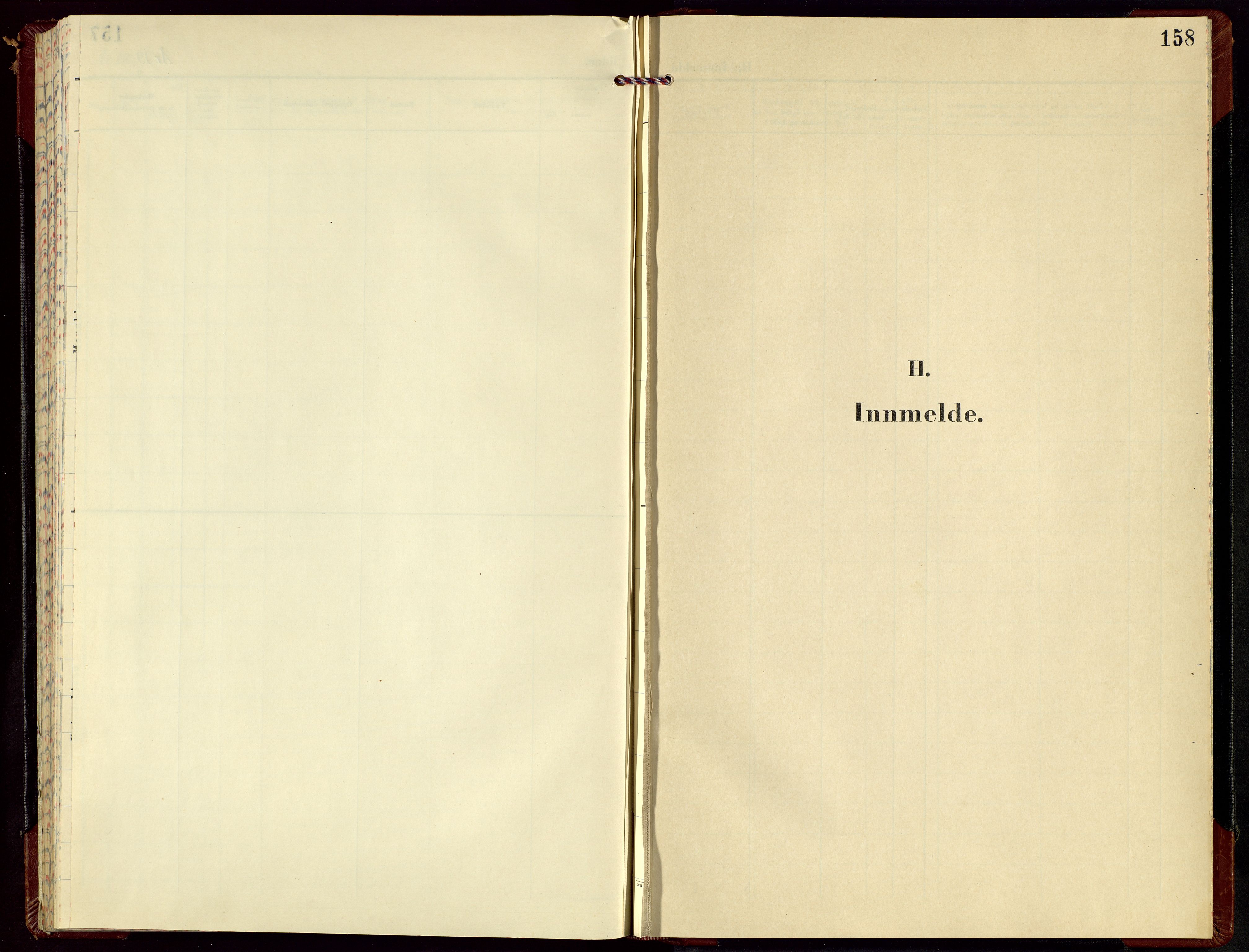 Torvastad sokneprestkontor, SAST/A -101857/H/Ha/Hab/L0011: Parish register (copy) no. B 11, 1958-1970, p. 158