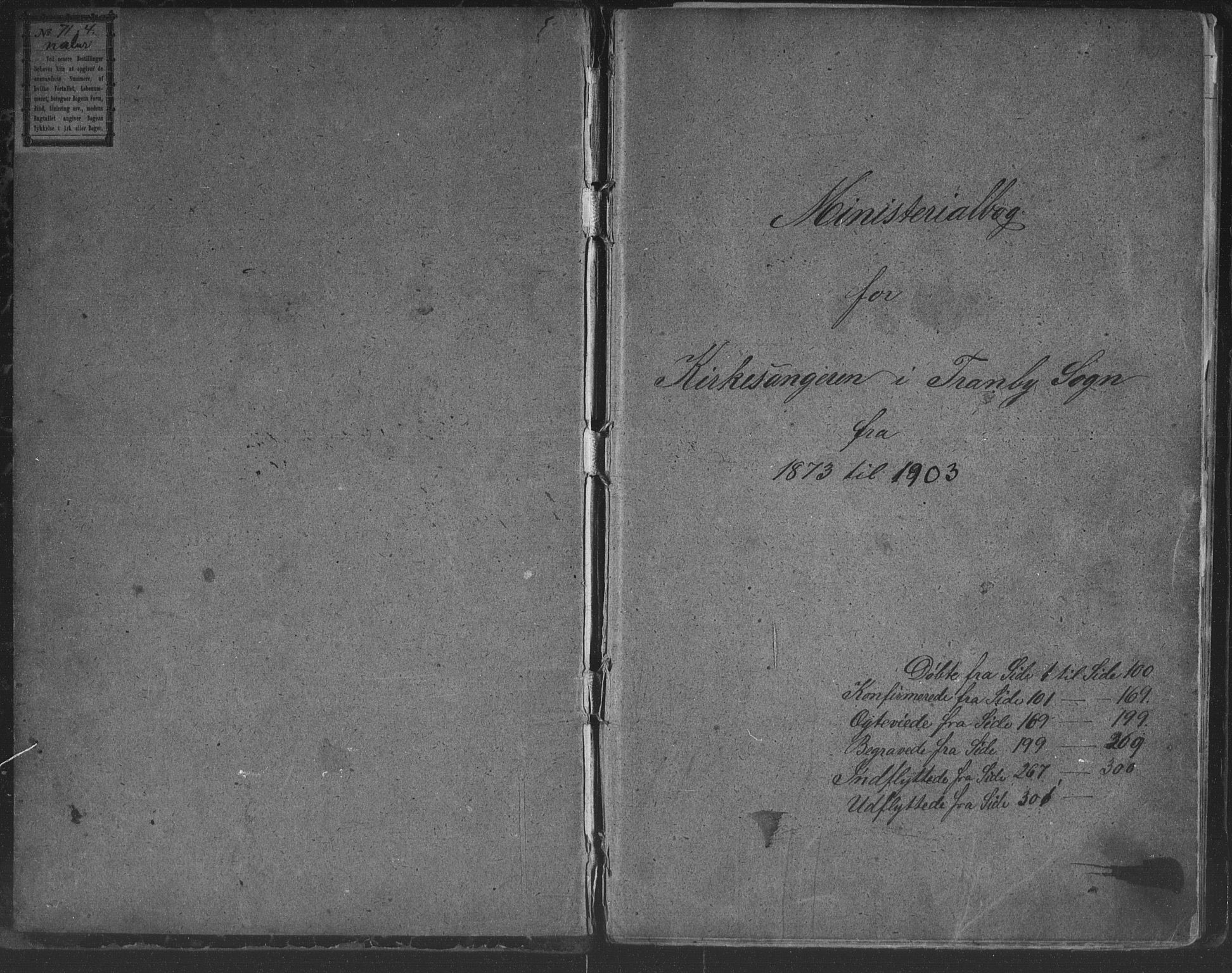 Lier kirkebøker, SAKO/A-230/G/Gc/L0001: Parish register (copy) no. III 1, 1873-1903