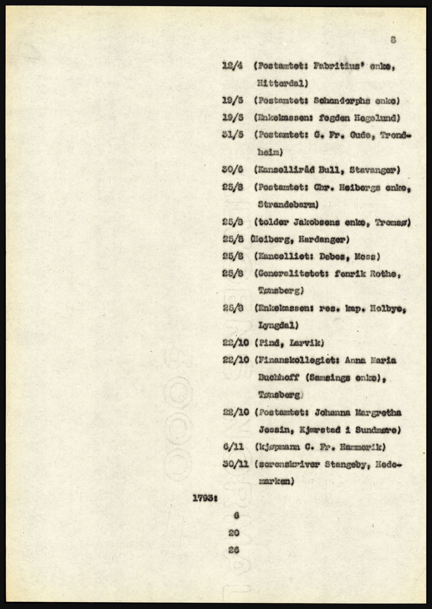 Riksarkivet, Seksjon for eldre arkiv og spesialsamlinger, AV/RA-EA-6797/H/Ha, 1953, p. 8