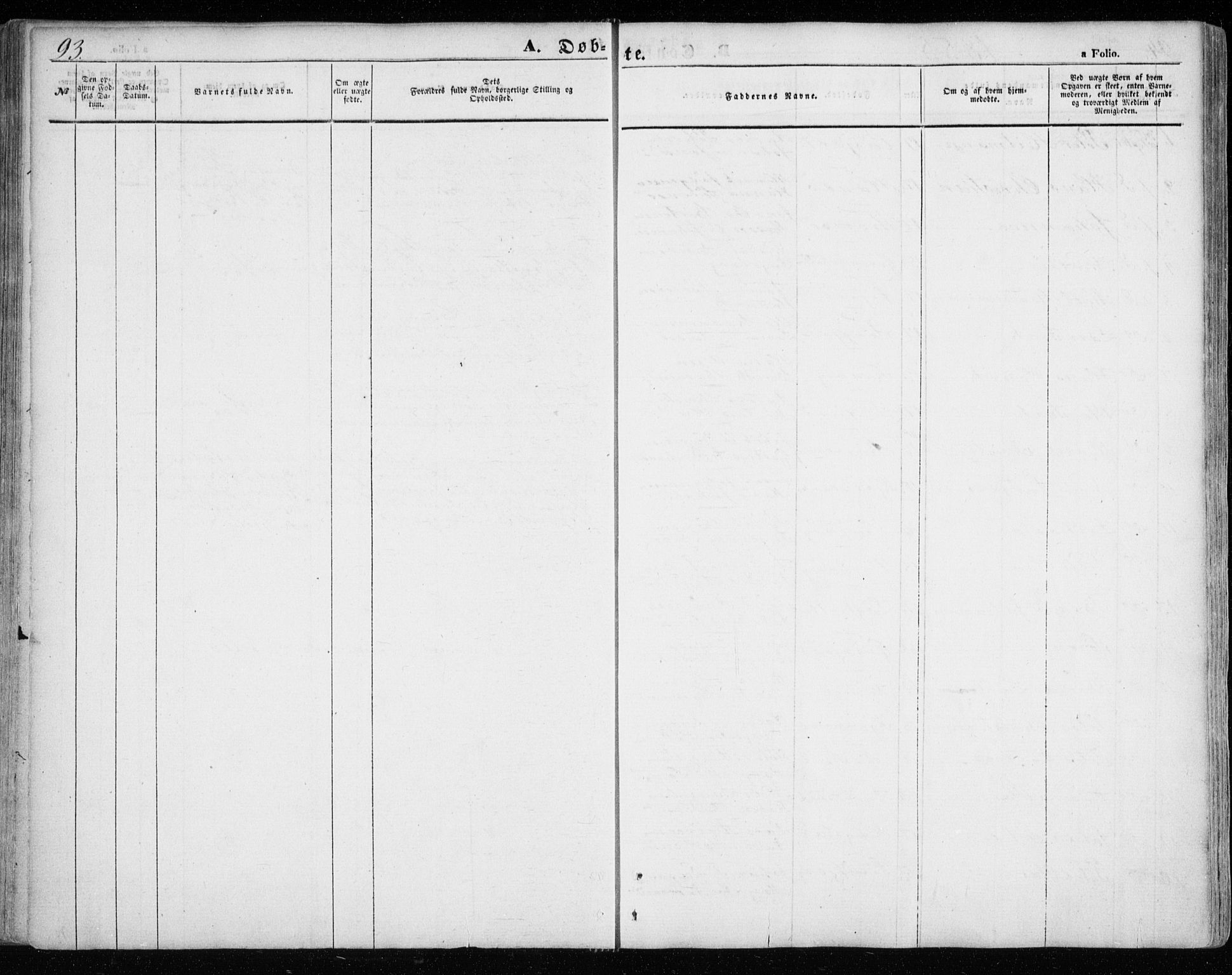 Lenvik sokneprestembete, SATØ/S-1310/H/Ha/Haa/L0007kirke: Parish register (official) no. 7, 1855-1865, p. 93