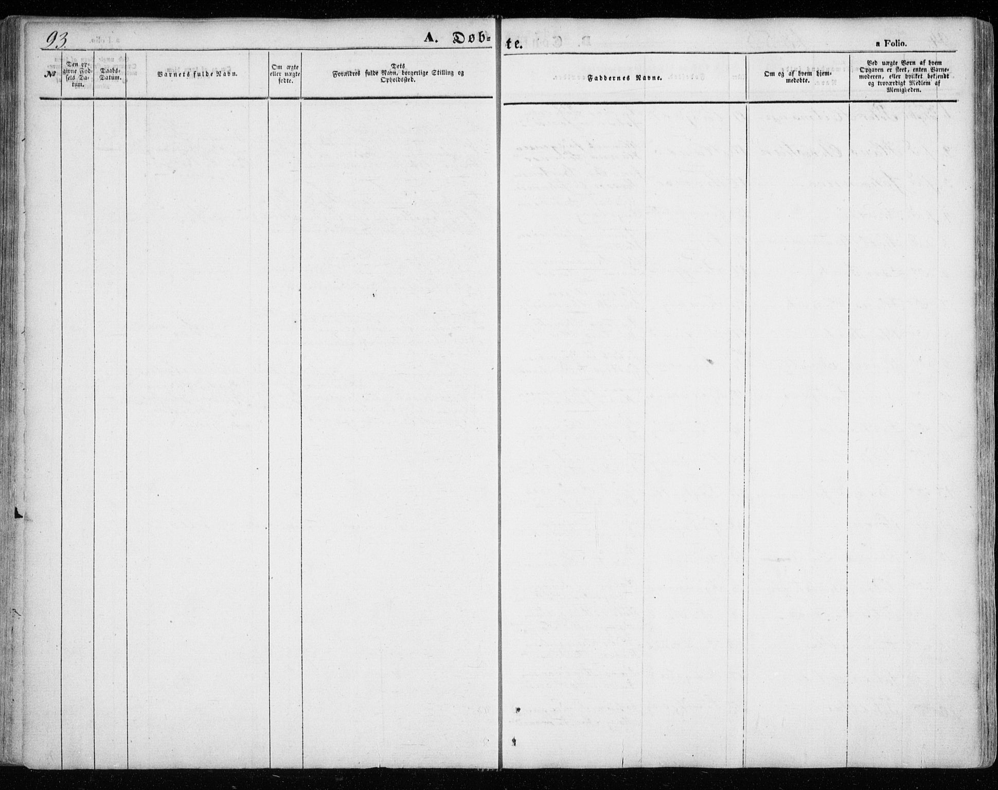 Lenvik sokneprestembete, AV/SATØ-S-1310/H/Ha/Haa/L0007kirke: Parish register (official) no. 7, 1855-1865, p. 93