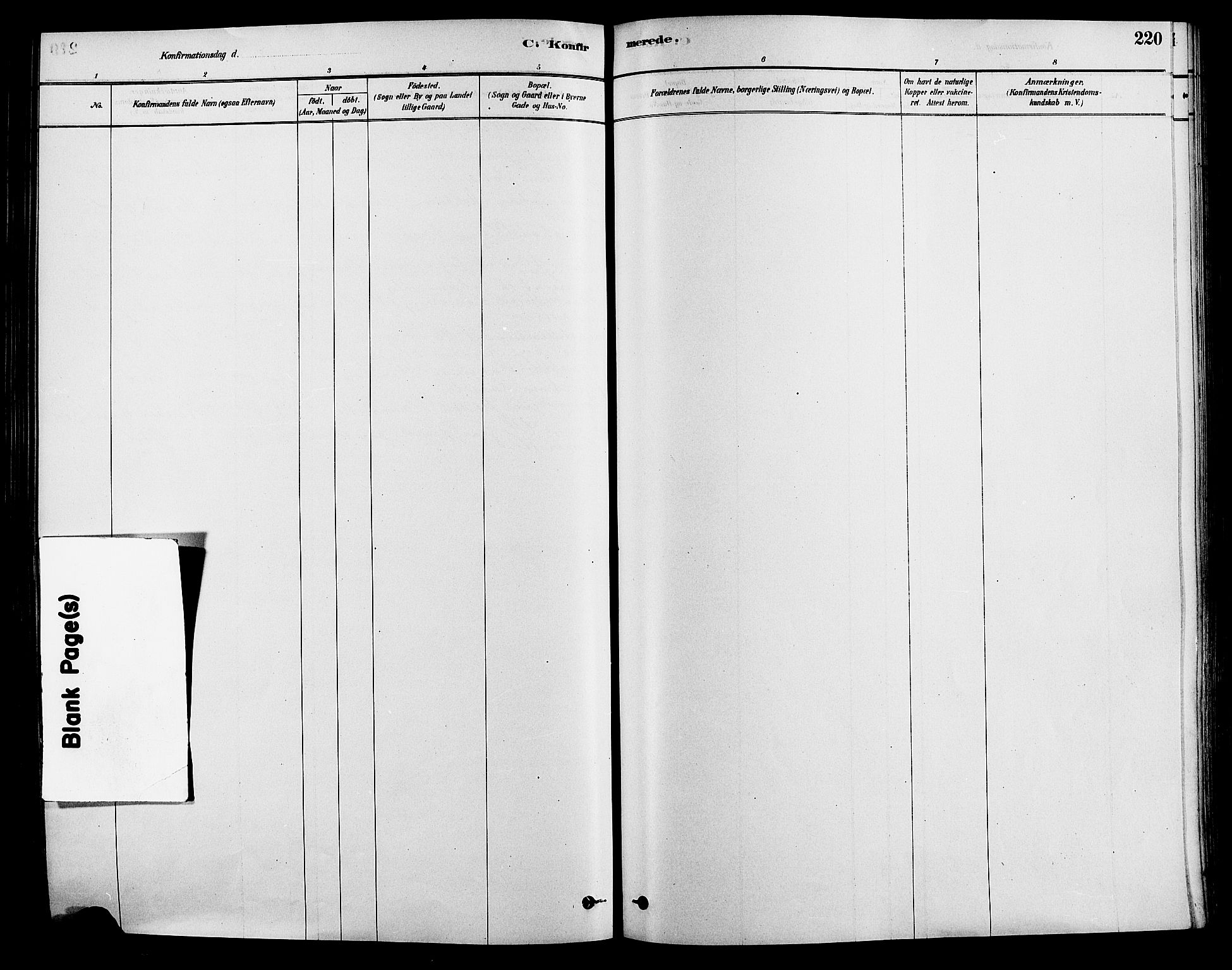 Løten prestekontor, SAH/PREST-022/K/Ka/L0009: Parish register (official) no. 9, 1878-1891, p. 220