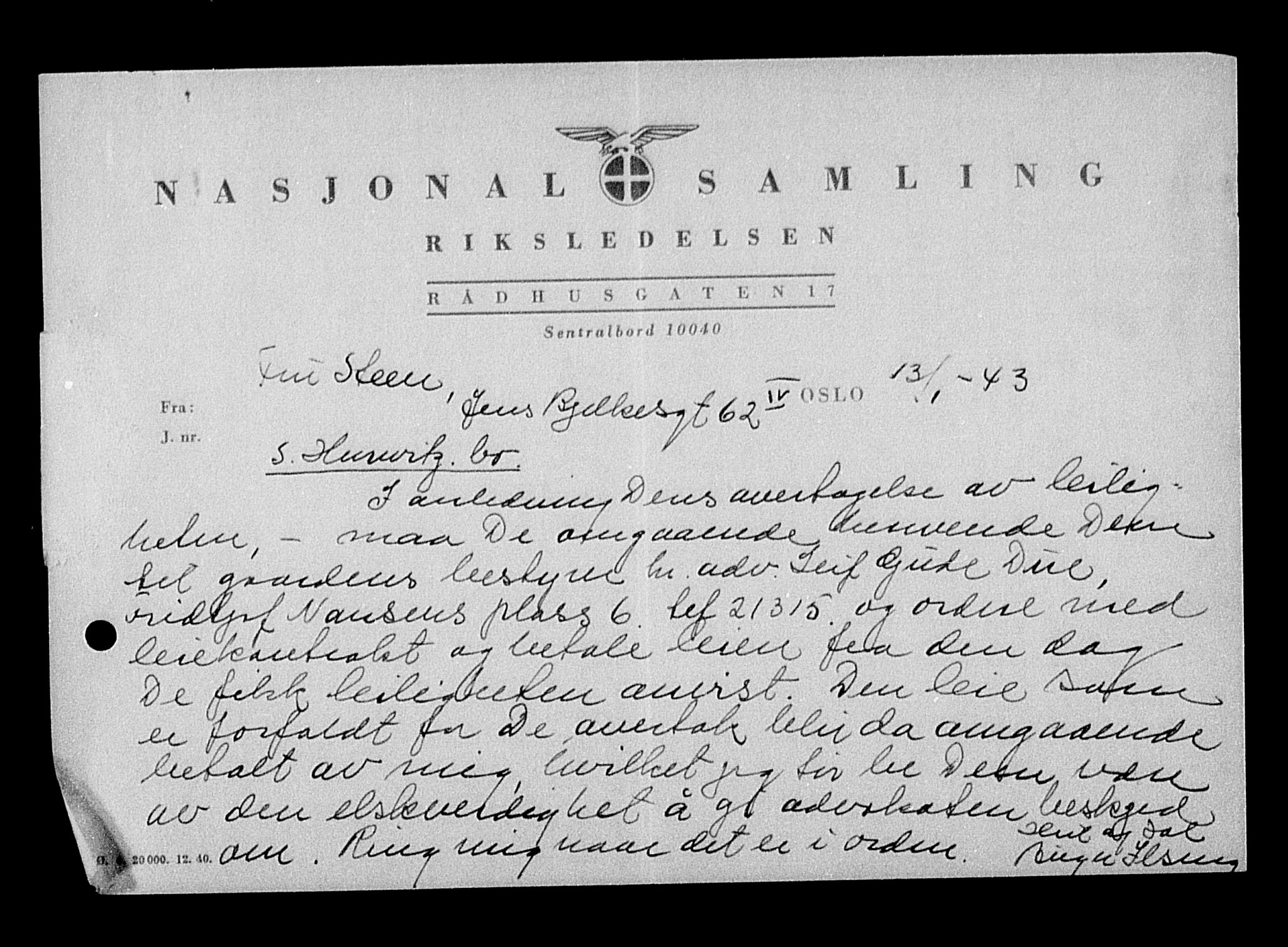 Justisdepartementet, Tilbakeføringskontoret for inndratte formuer, AV/RA-S-1564/H/Hc/Hcc/L0945: --, 1945-1947, p. 34