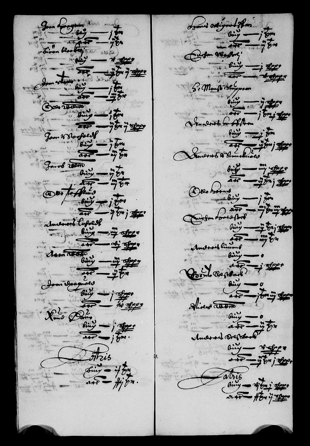 Rentekammeret inntil 1814, Reviderte regnskaper, Lensregnskaper, AV/RA-EA-5023/R/Rb/Rbw/L0103: Trondheim len, 1651-1652