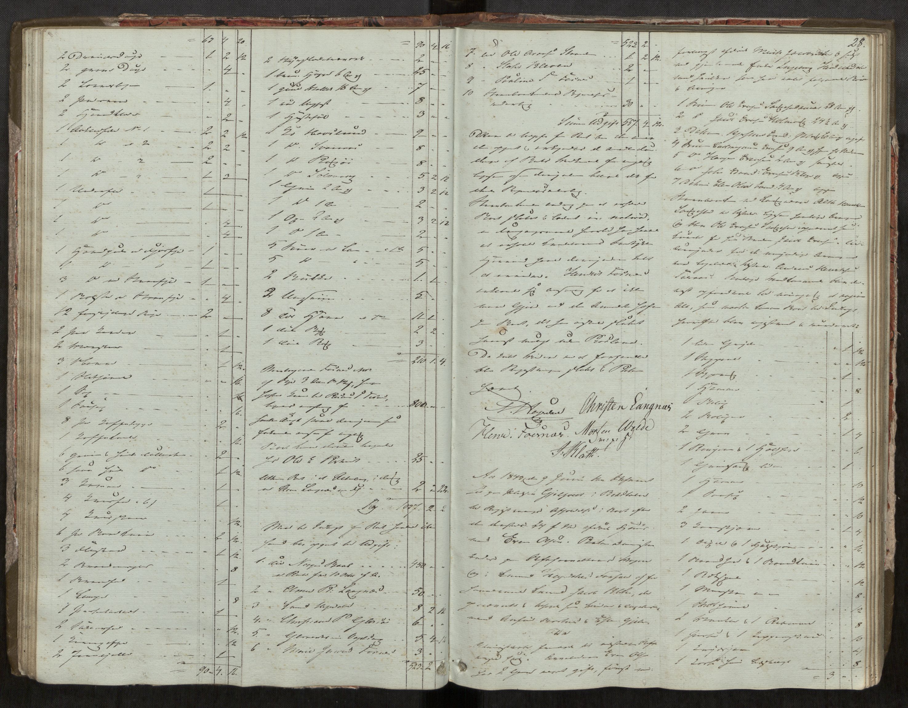 Inderøy sorenskriveri, AV/SAT-A-4147/1/3/3C/3Ca/L0003: Skifteregistreringsprotokoll, 1841-1852, p. 28