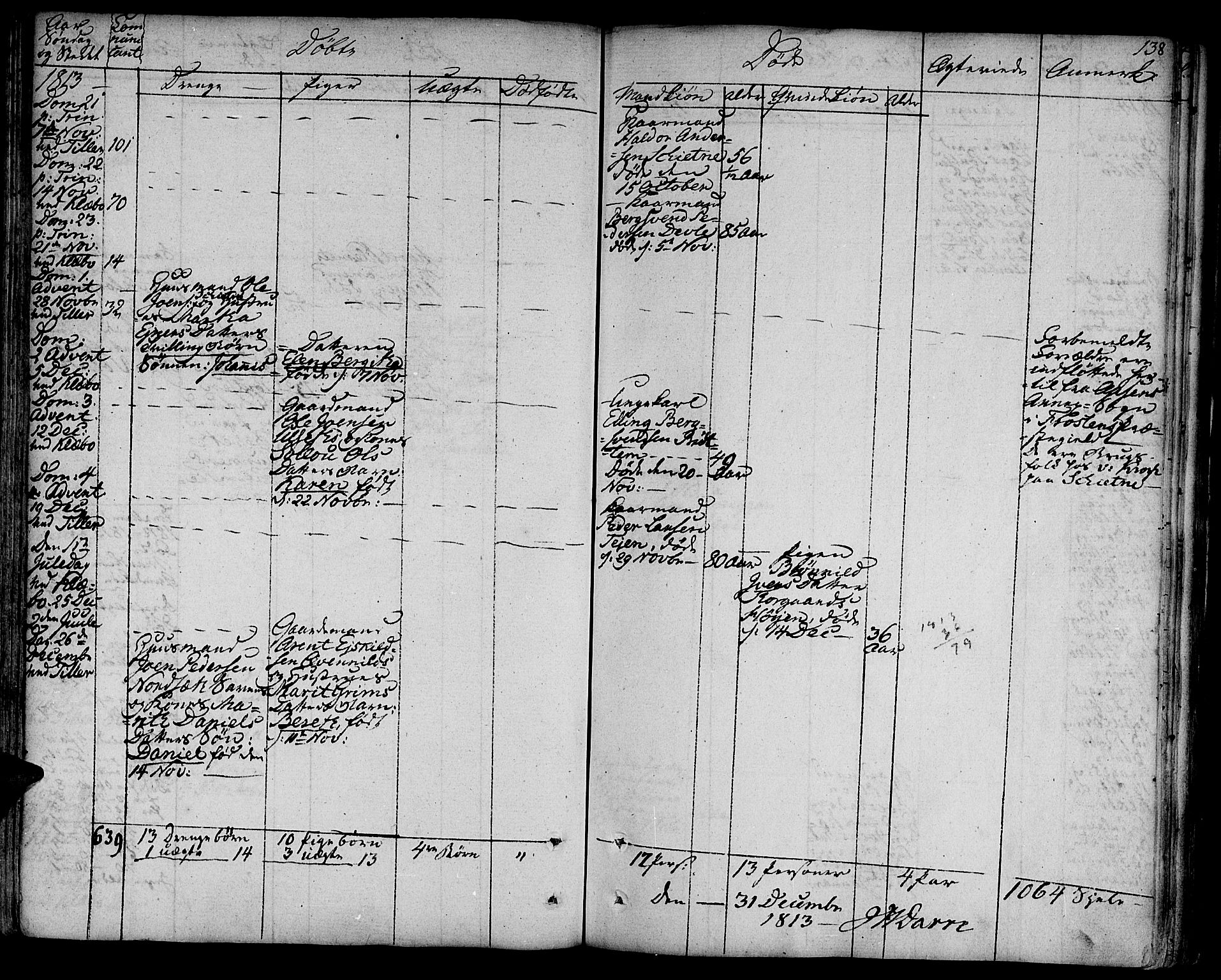 Ministerialprotokoller, klokkerbøker og fødselsregistre - Sør-Trøndelag, SAT/A-1456/618/L0438: Parish register (official) no. 618A03, 1783-1815, p. 138
