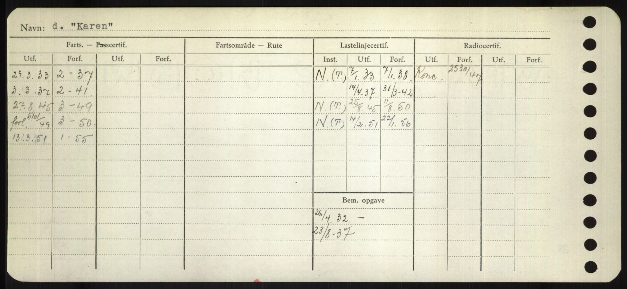 Sjøfartsdirektoratet med forløpere, Skipsmålingen, AV/RA-S-1627/H/Hd/L0020: Fartøy, K-Kon, p. 70