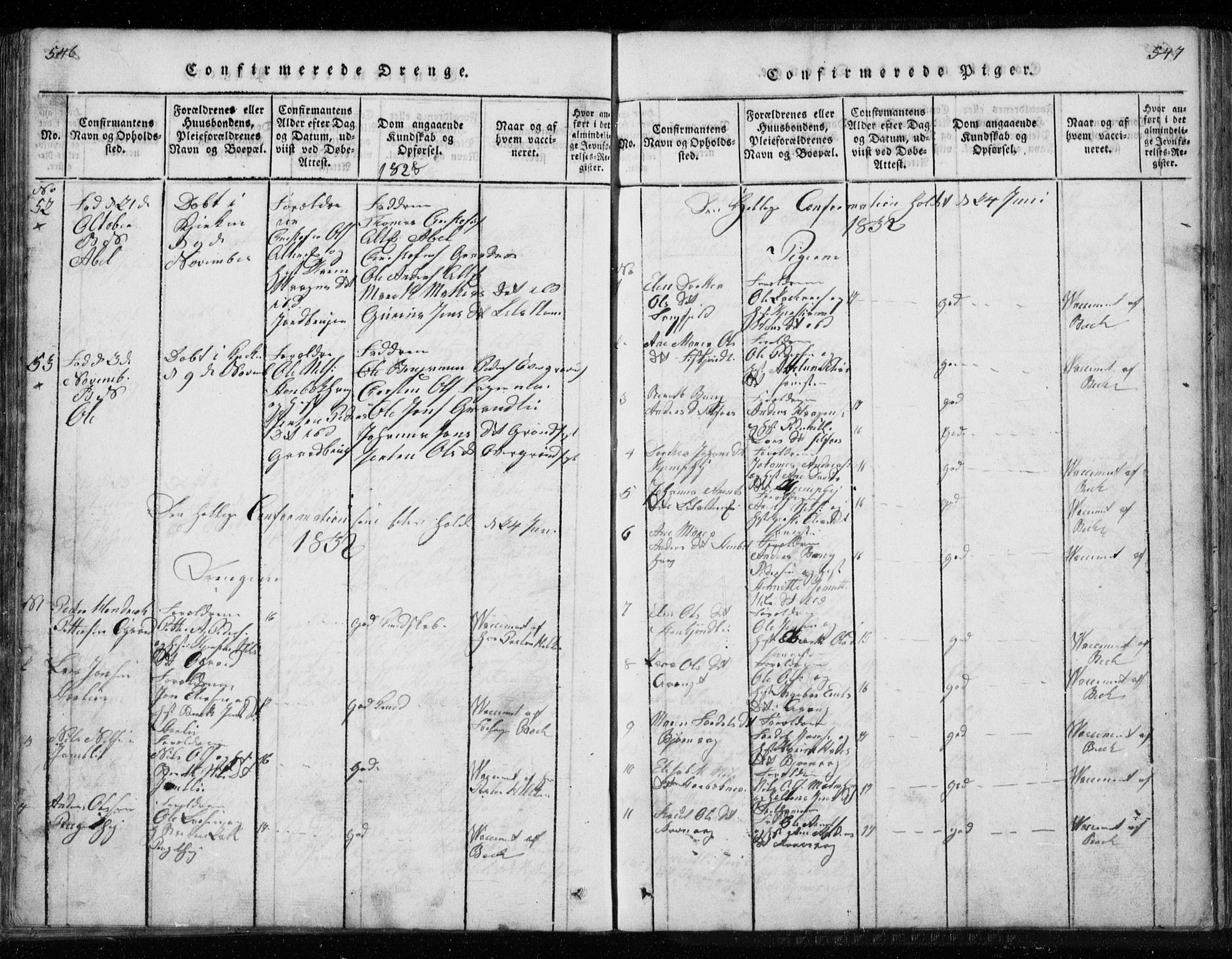 Ministerialprotokoller, klokkerbøker og fødselsregistre - Nordland, SAT/A-1459/827/L0412: Parish register (copy) no. 827C01, 1820-1841, p. 546-547