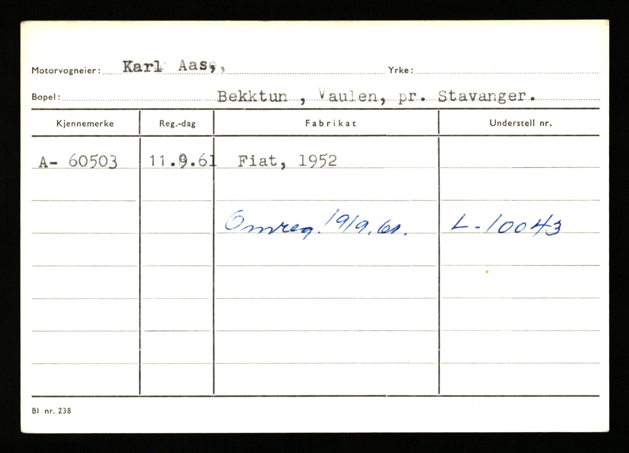 Stavanger trafikkstasjon, SAST/A-101942/0/G/L0007: Registreringsnummer: 49019 - 67460, 1930-1971, p. 2385