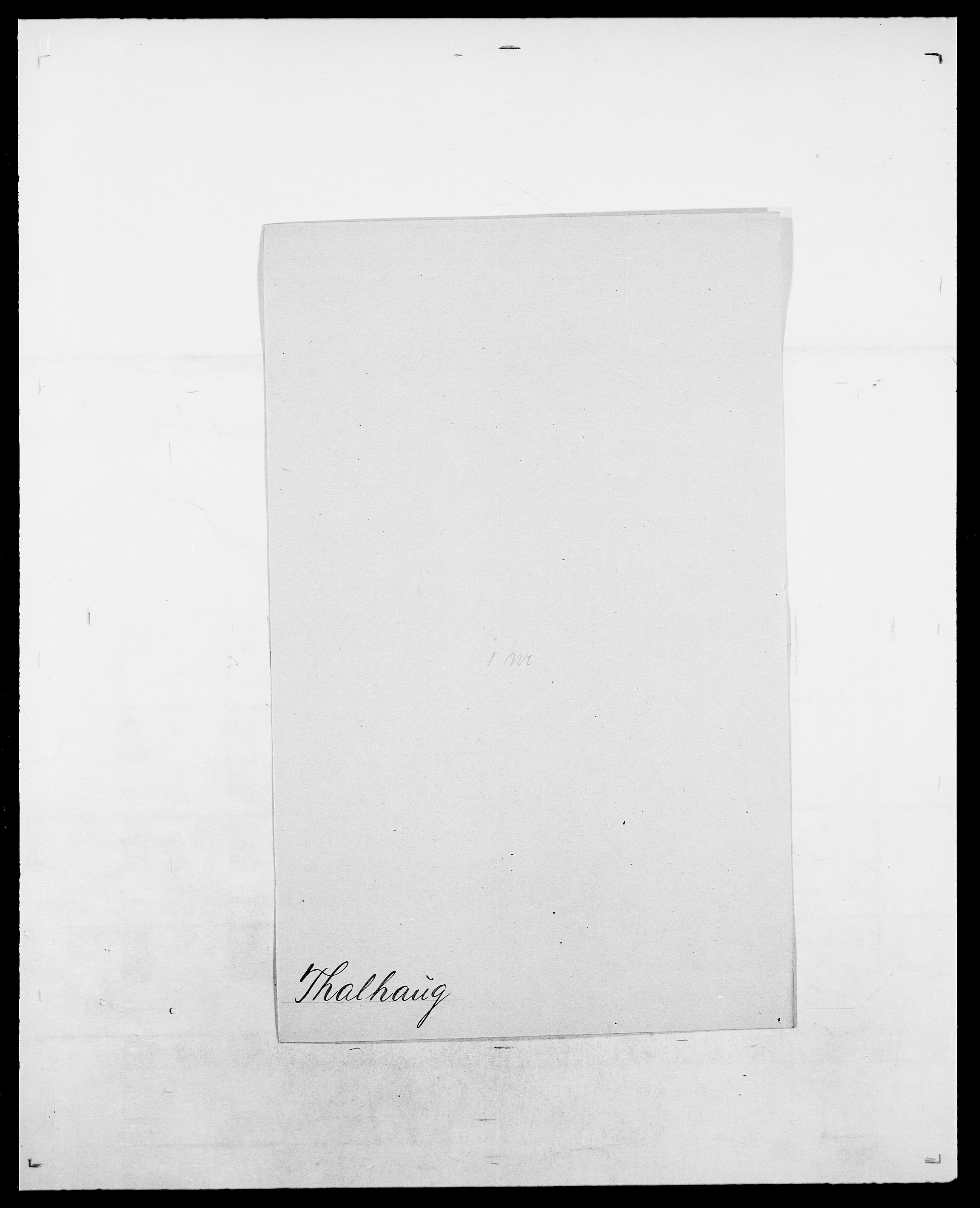 Delgobe, Charles Antoine - samling, AV/SAO-PAO-0038/D/Da/L0038: Svanenskjold - Thornsohn, p. 442