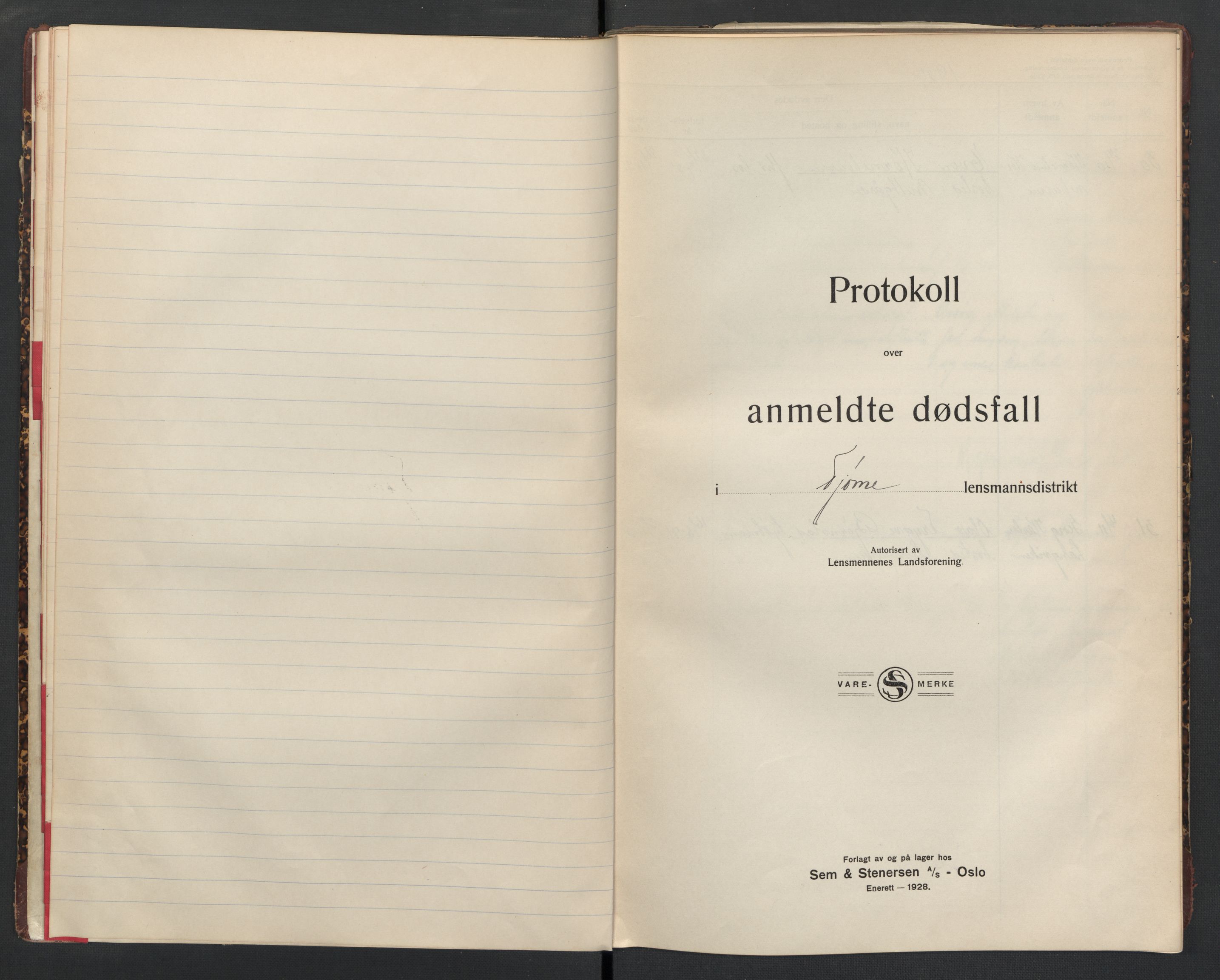 Tjøme lensmannskontor, AV/SAKO-A-55/H/Ha/L0001: Dødsfallsprotokoll, 1931-1936