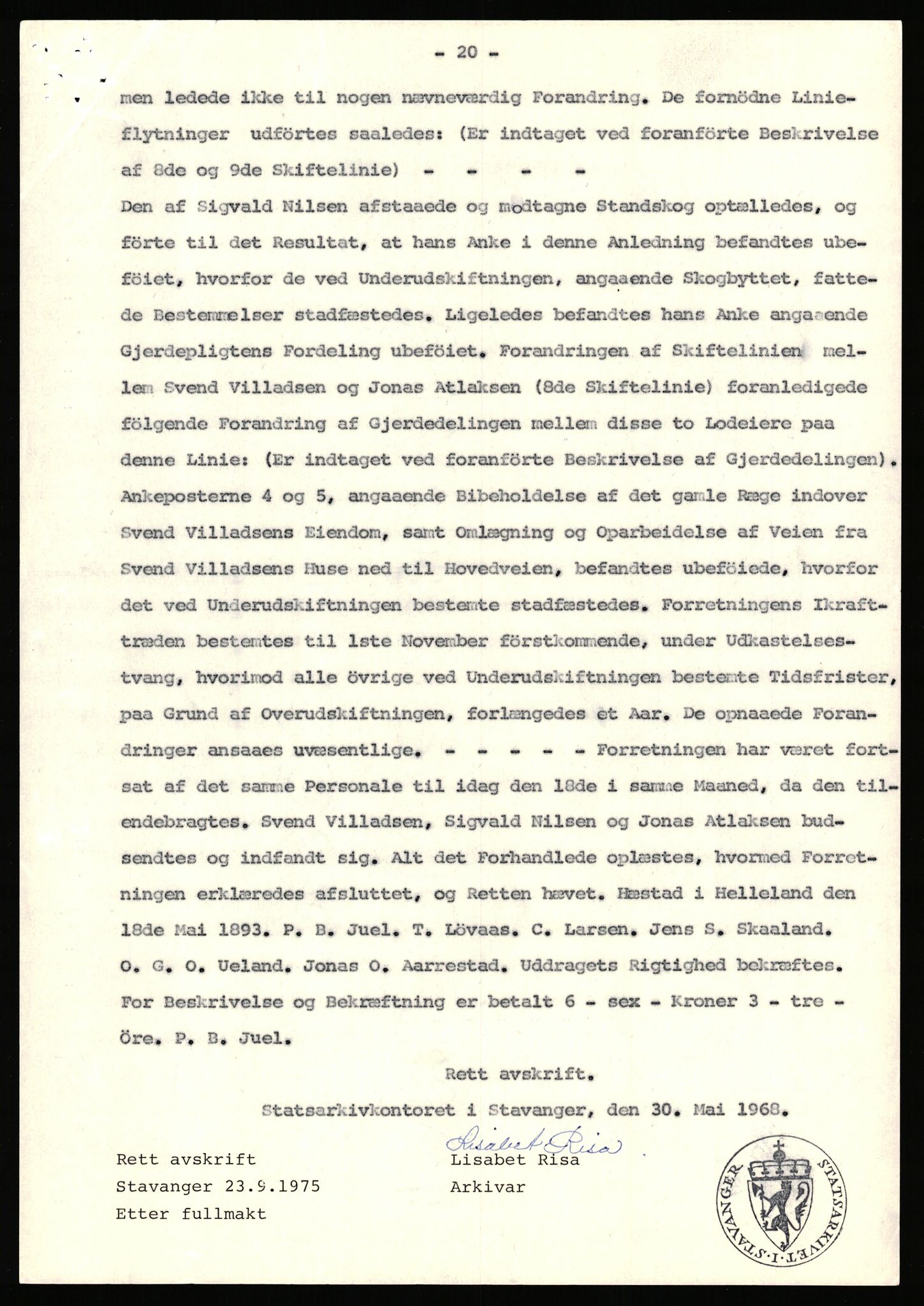 Statsarkivet i Stavanger, SAST/A-101971/03/Y/Yj/L0041: Avskrifter sortert etter gårdsnavn: Hustveit i Vikedal - Høivik indre, 1750-1930, p. 243