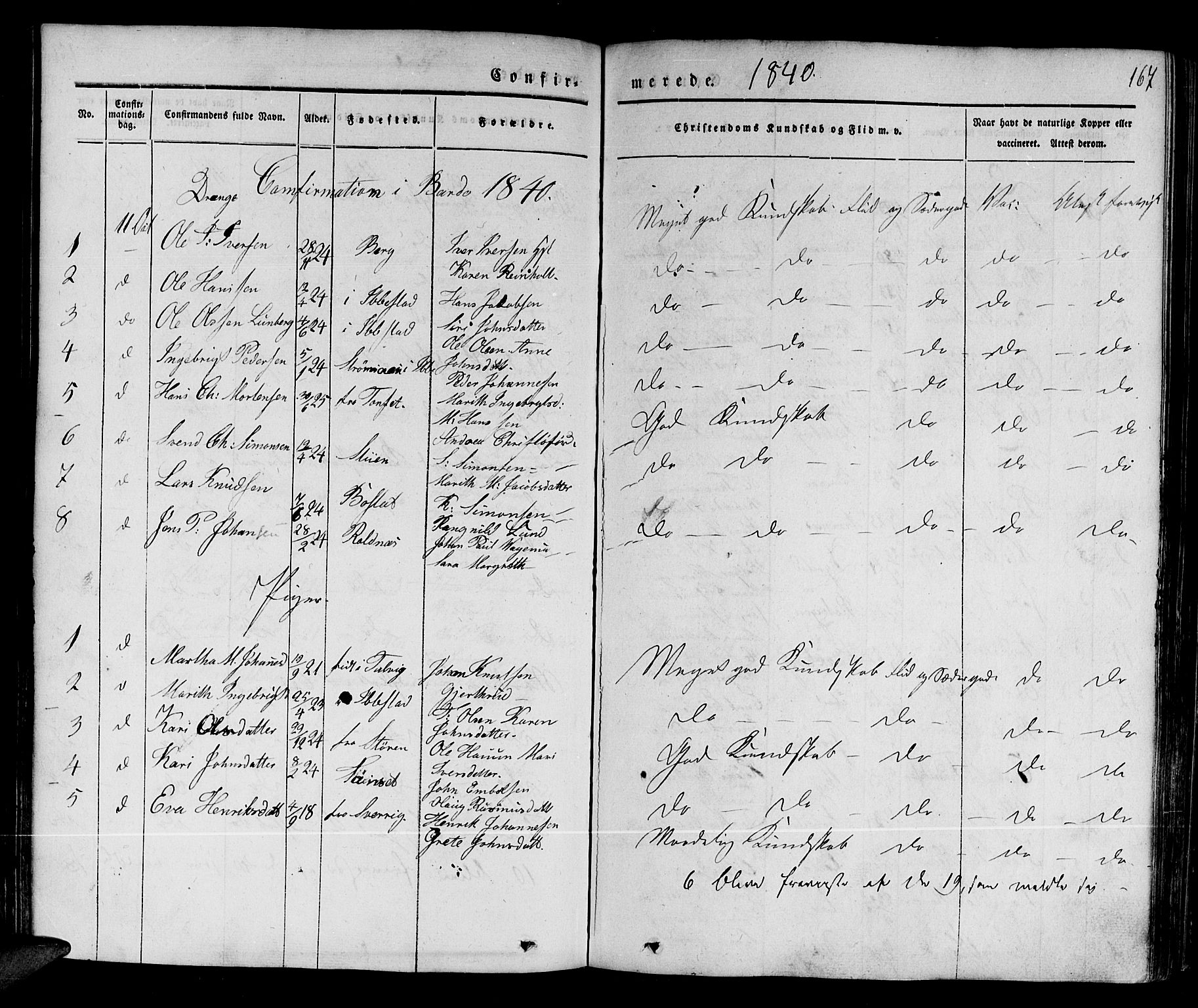 Ibestad sokneprestembete, SATØ/S-0077/H/Ha/Haa/L0006kirke: Parish register (official) no. 6, 1837-1850, p. 137