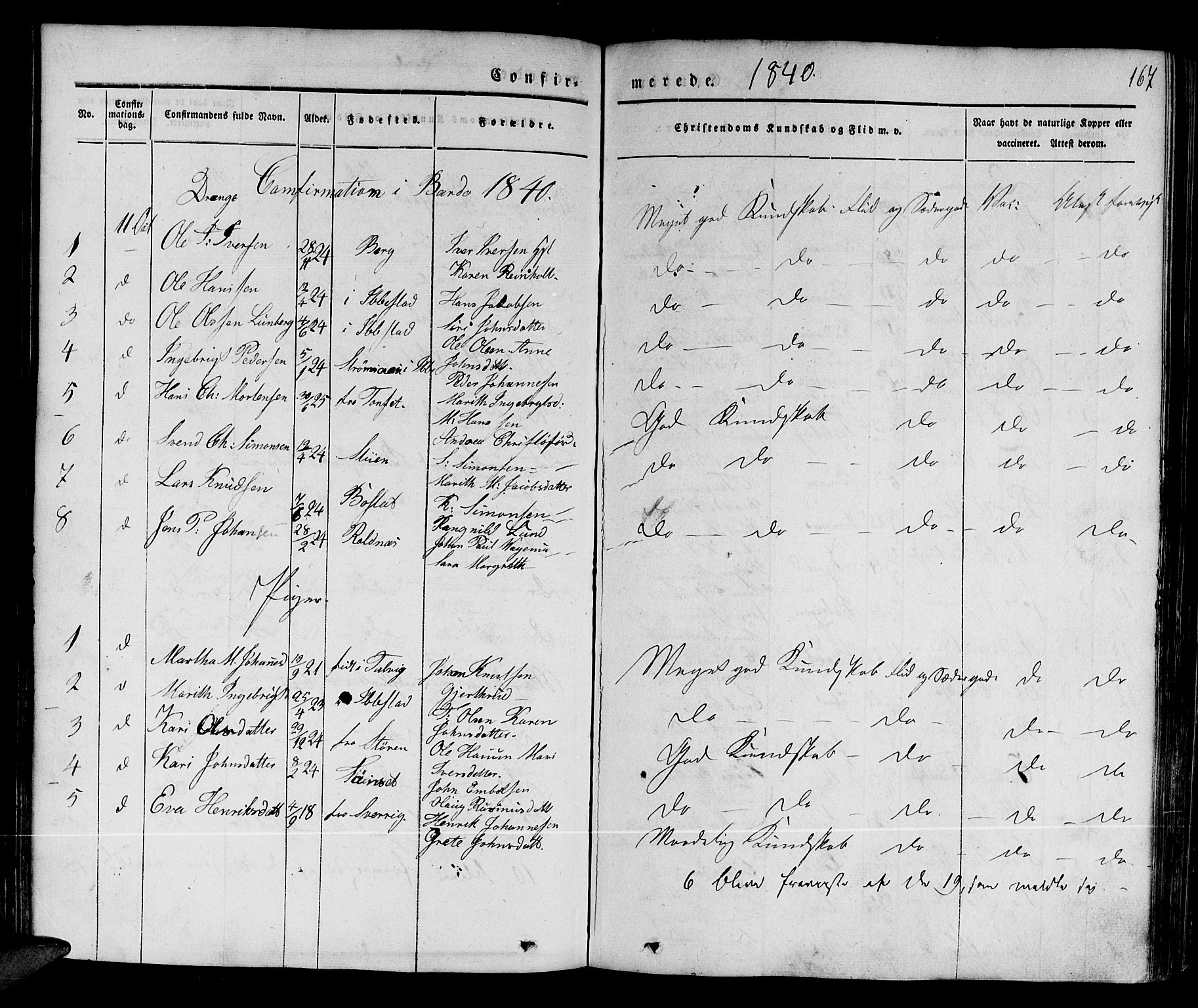 Ibestad sokneprestembete, AV/SATØ-S-0077/H/Ha/Haa/L0006kirke: Parish register (official) no. 6, 1837-1850, p. 137