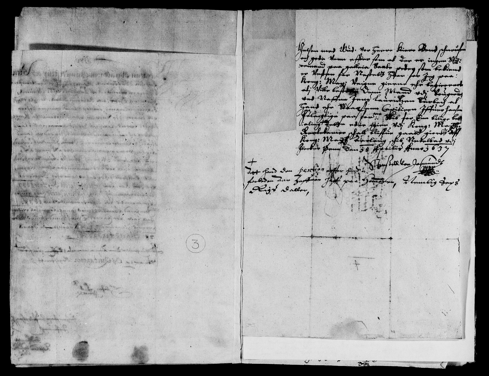 Rentekammeret inntil 1814, Reviderte regnskaper, Lensregnskaper, AV/RA-EA-5023/R/Rb/Rbs/L0021: Stavanger len, 1636-1638