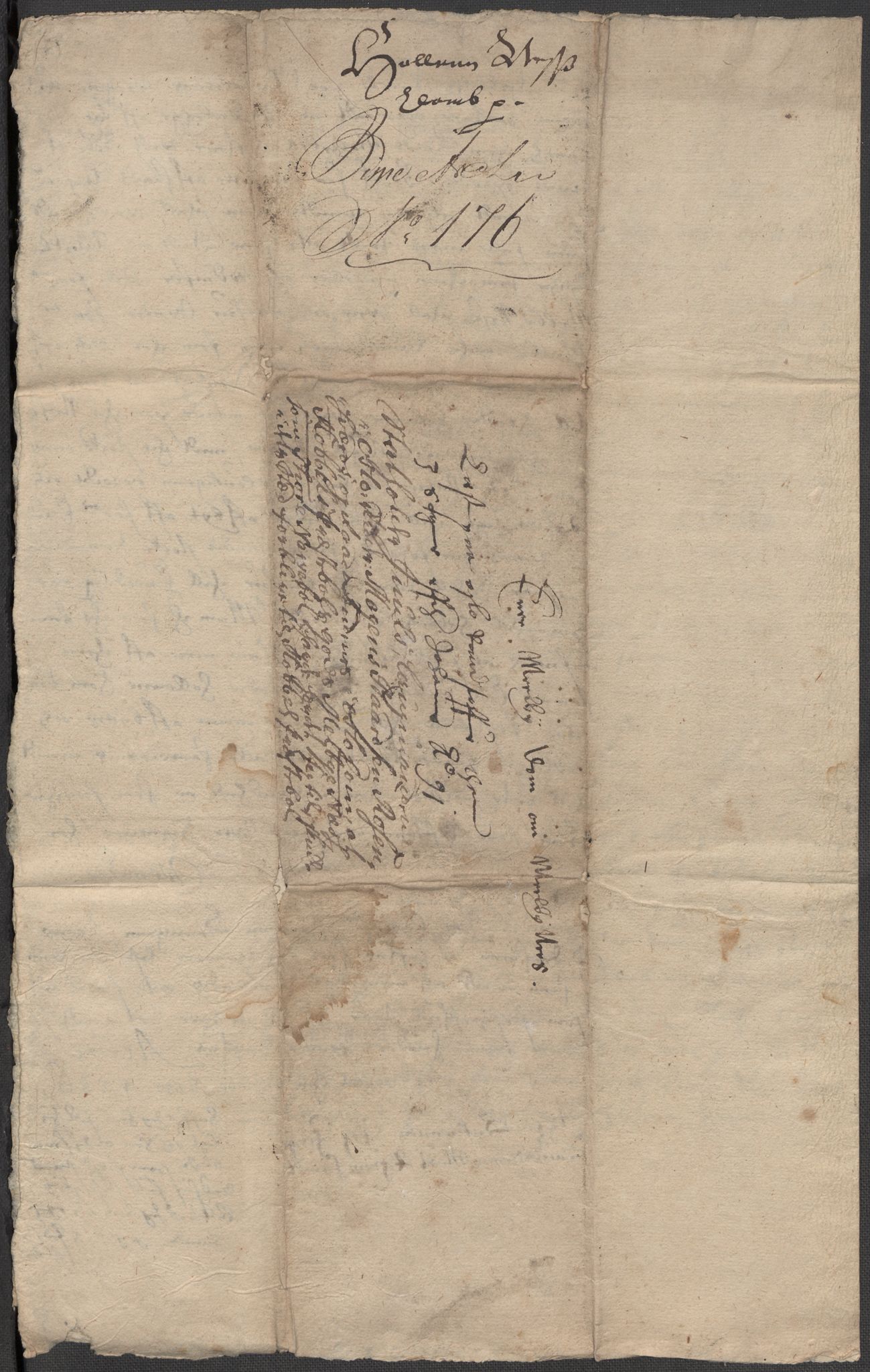 Riksarkivets diplomsamling, AV/RA-EA-5965/F15/L0005: Prestearkiv - Østfold, 1572-1830, p. 133