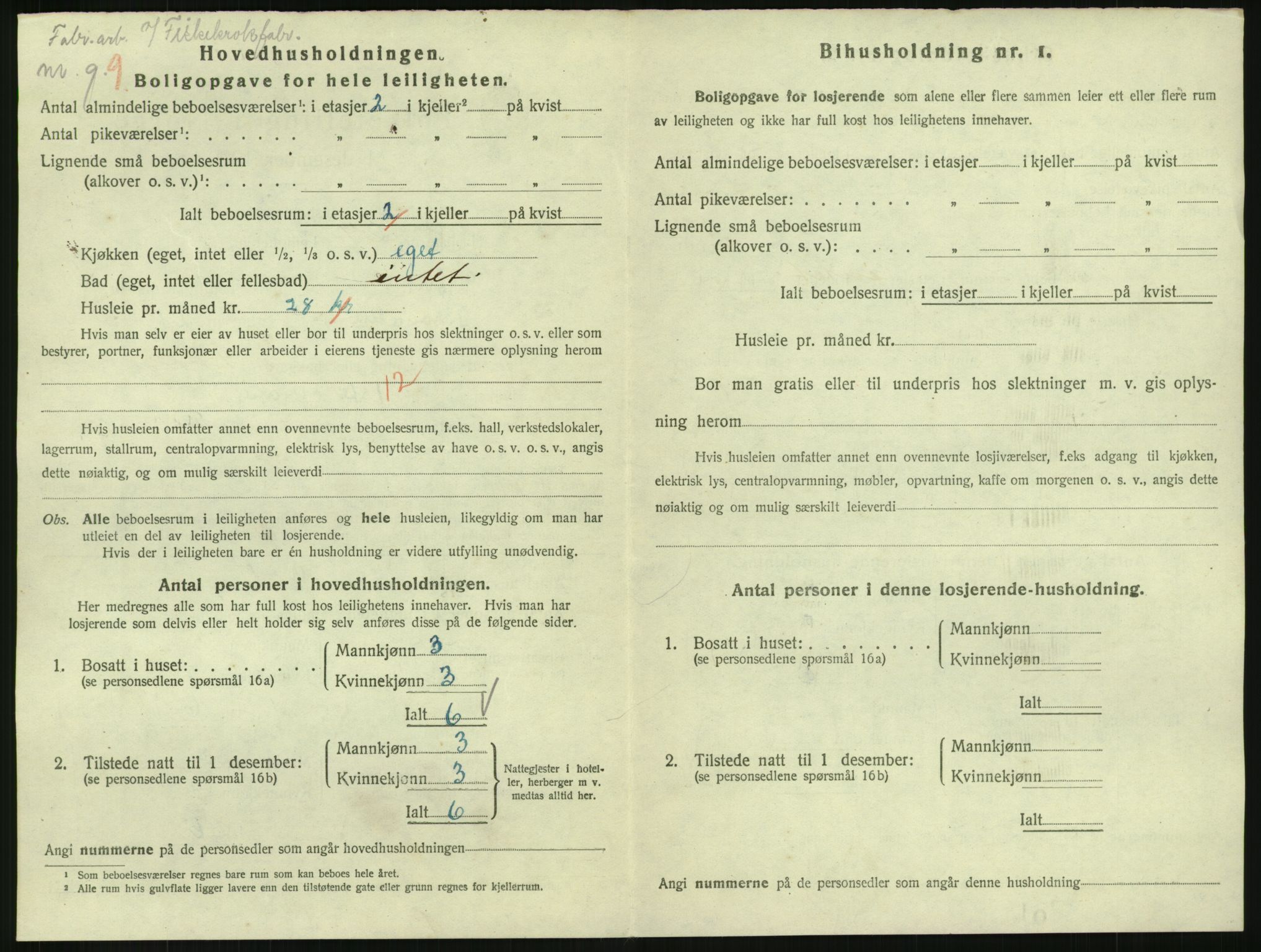 SAH, 1920 census for Gjøvik, 1920, p. 825