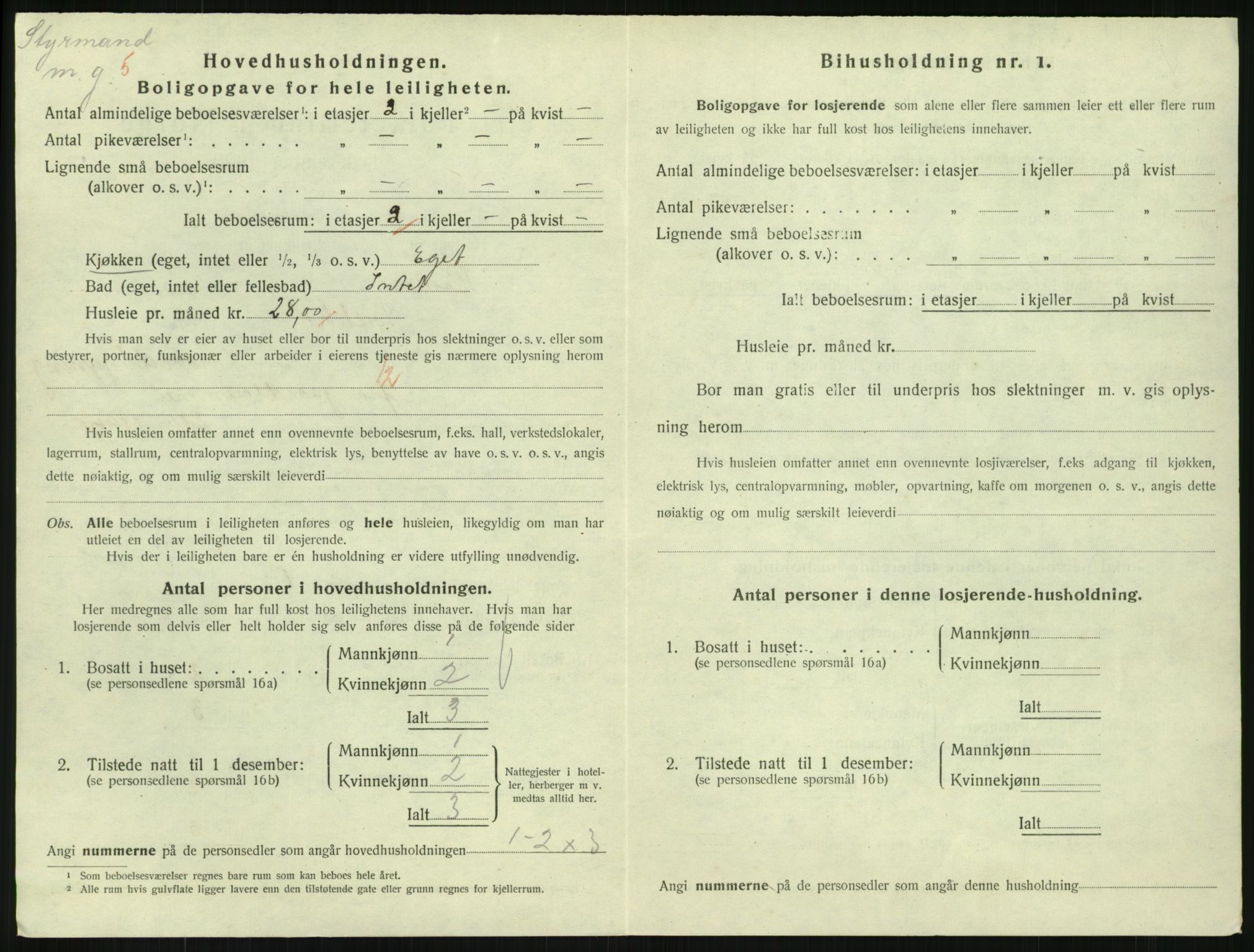 SAKO, 1920 census for Horten, 1920, p. 5060