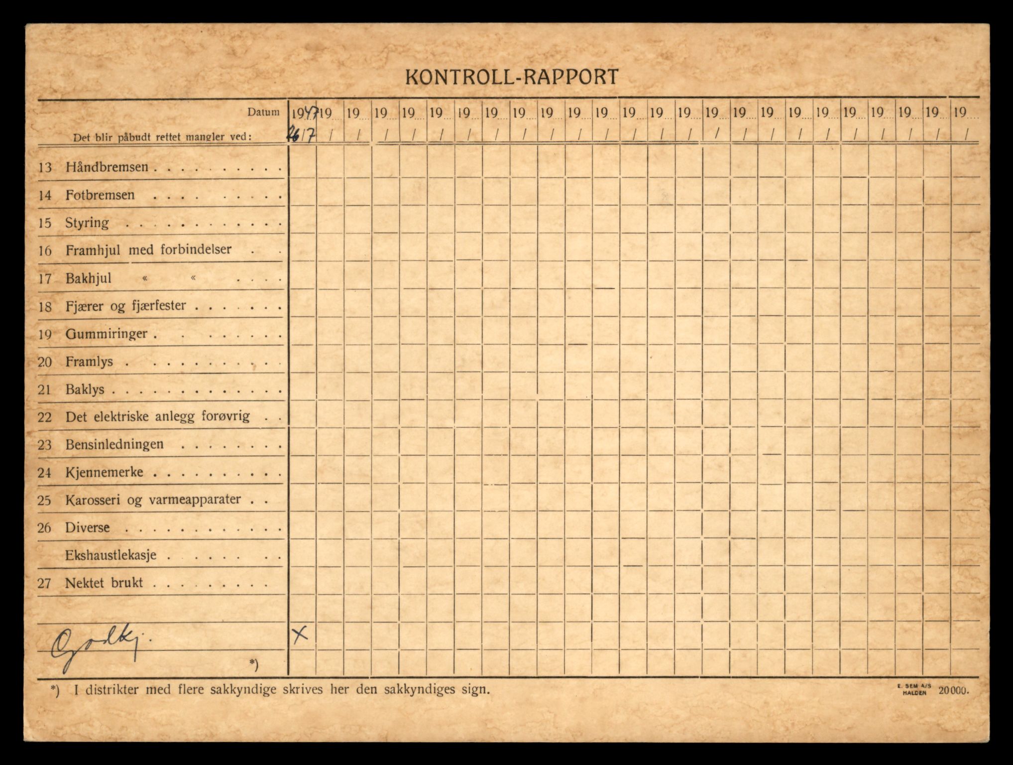 Møre og Romsdal vegkontor - Ålesund trafikkstasjon, AV/SAT-A-4099/F/Fe/L0034: Registreringskort for kjøretøy T 12500 - T 12652, 1927-1998, p. 1889