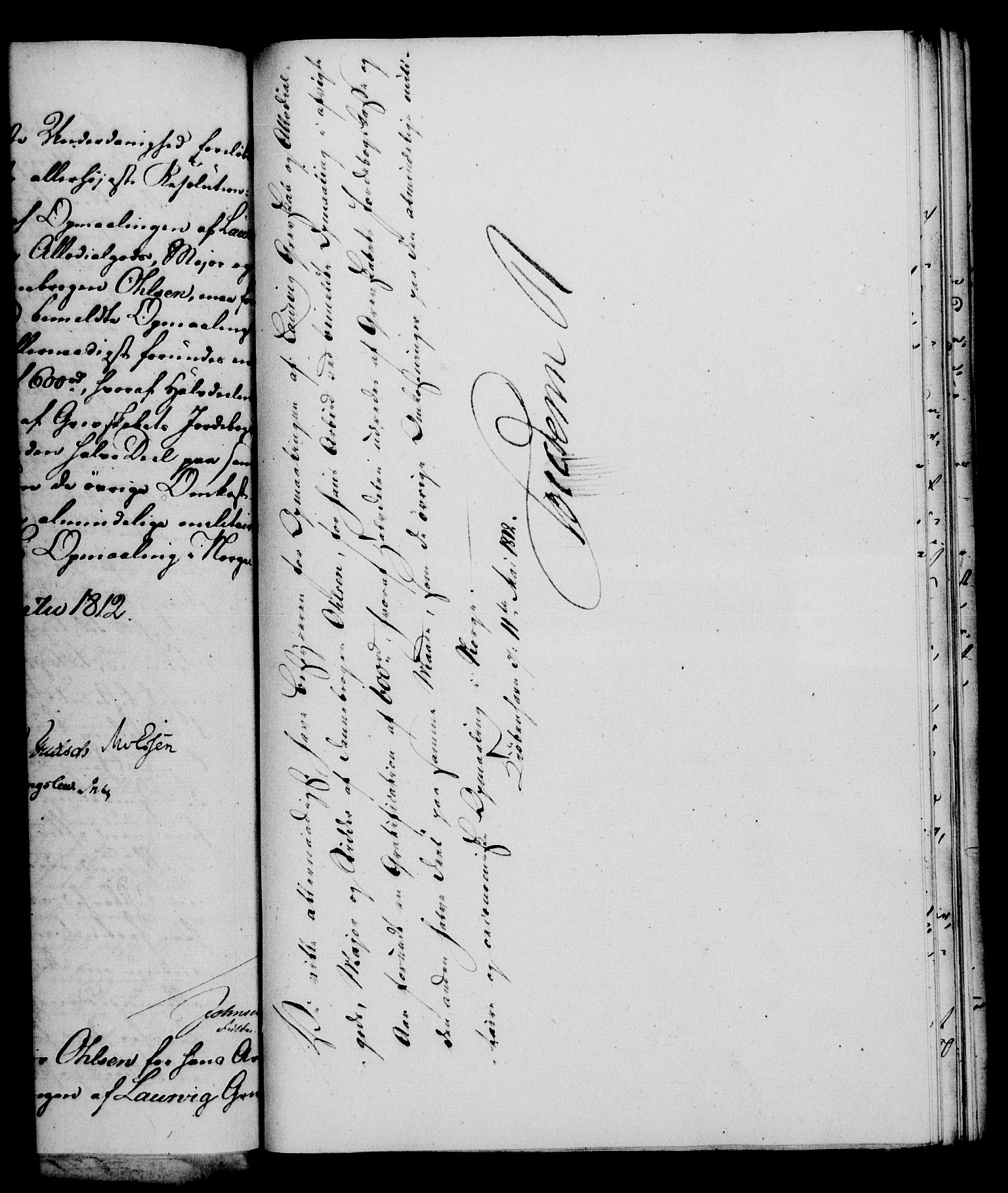 Rentekammeret, Kammerkanselliet, AV/RA-EA-3111/G/Gf/Gfa/L0094: Norsk relasjons- og resolusjonsprotokoll (merket RK 52.94), 1812, p. 172