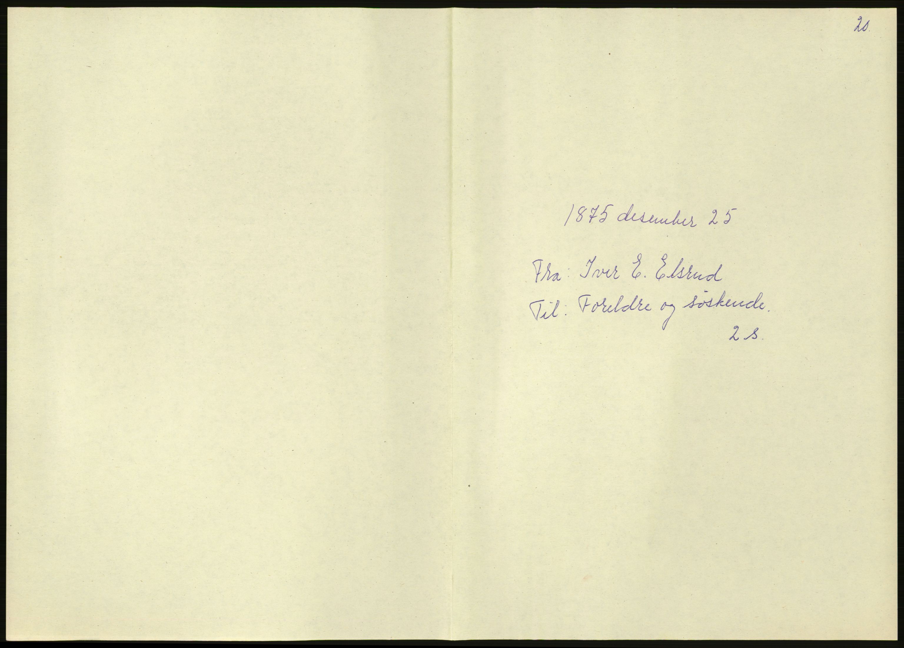 Samlinger til kildeutgivelse, Amerikabrevene, AV/RA-EA-4057/F/L0018: Innlån fra Buskerud: Elsrud, 1838-1914, p. 549