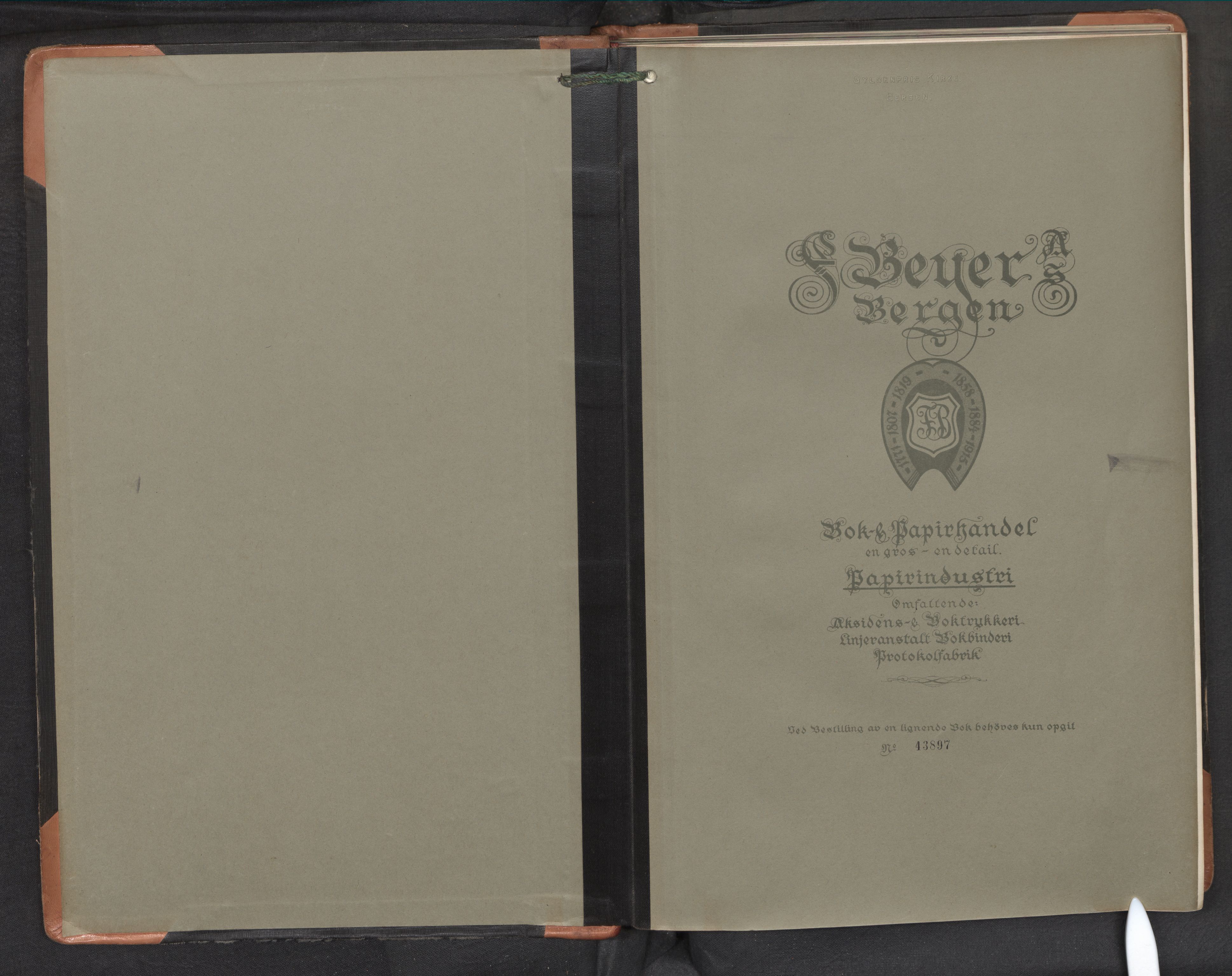 St. Markus sokneprestembete, SAB/A-99935: Parish register (official) no. B 1, 1924-1938