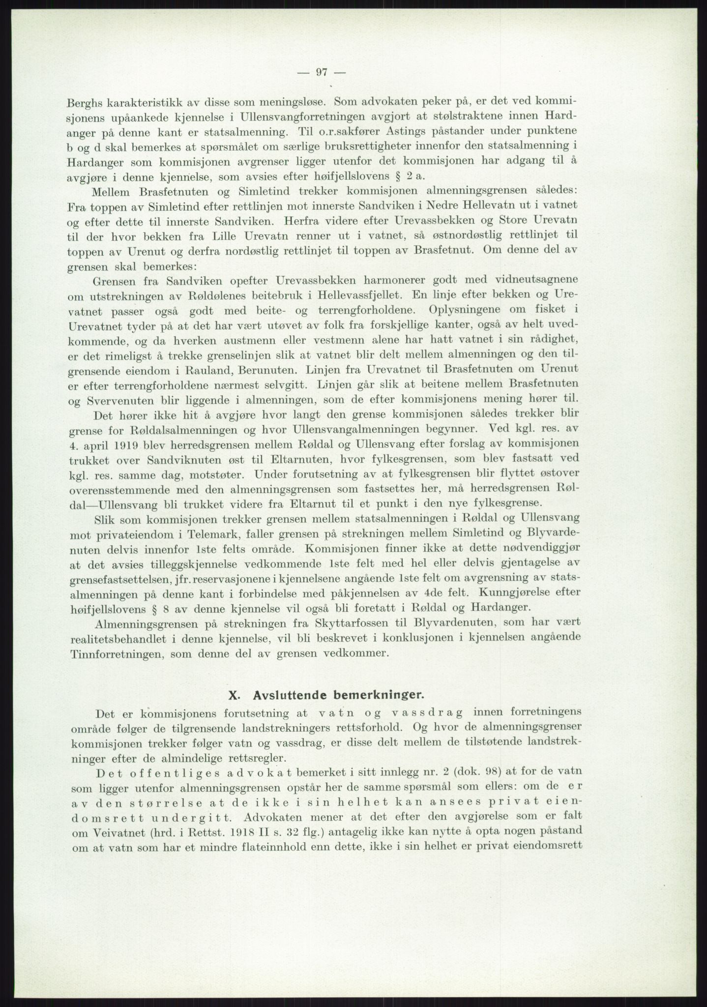 Høyfjellskommisjonen, AV/RA-S-1546/X/Xa/L0001: Nr. 1-33, 1909-1953, p. 1866