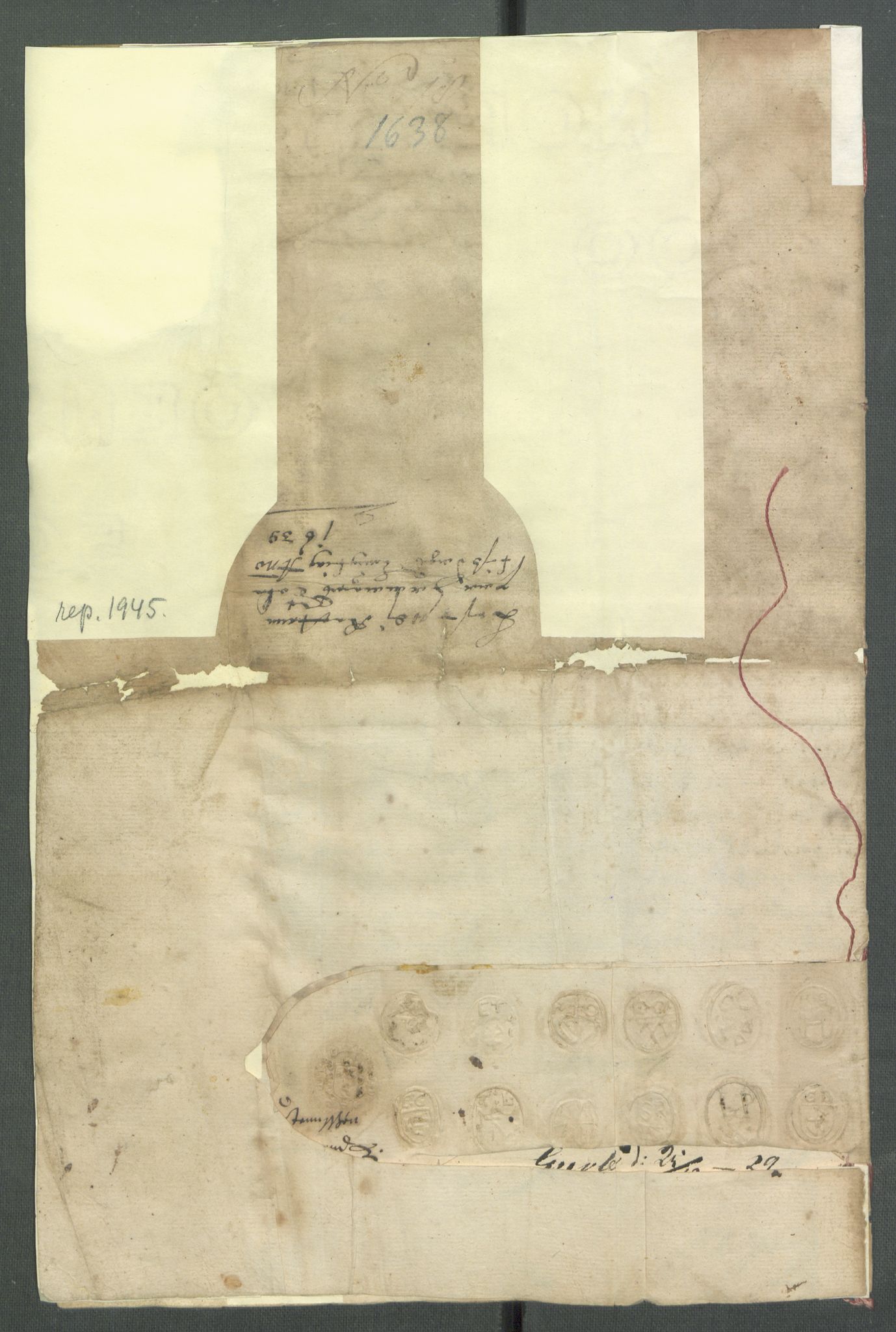Riksarkivets diplomsamling, AV/RA-EA-5965/F02/L0151: Dokumenter, 1638, p. 49