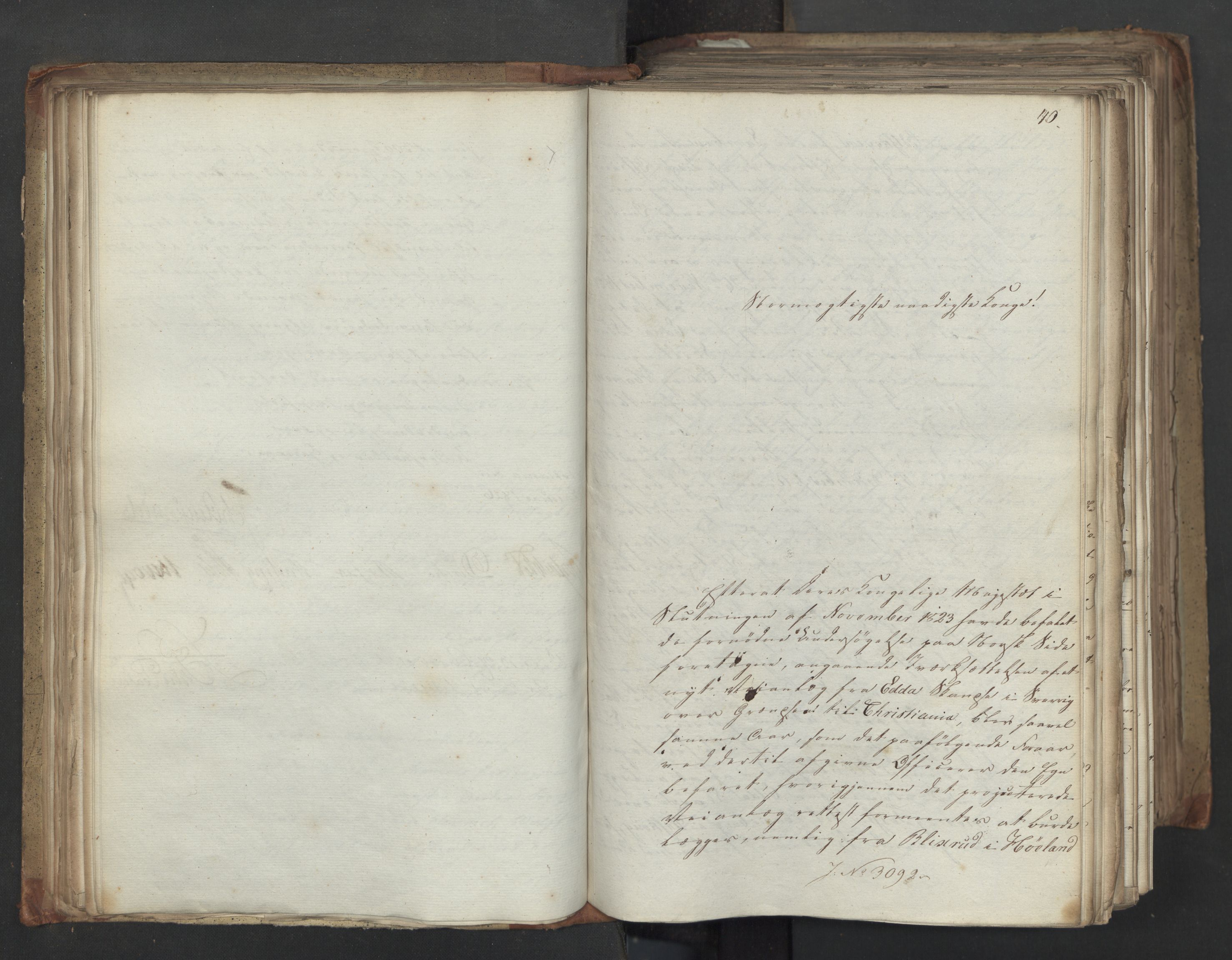 Statsrådsavdelingen i Stockholm, AV/RA-S-1003/D/Da/L0045: Regjeringsinnstillinger nr. 3067-3307, 1826, p. 69