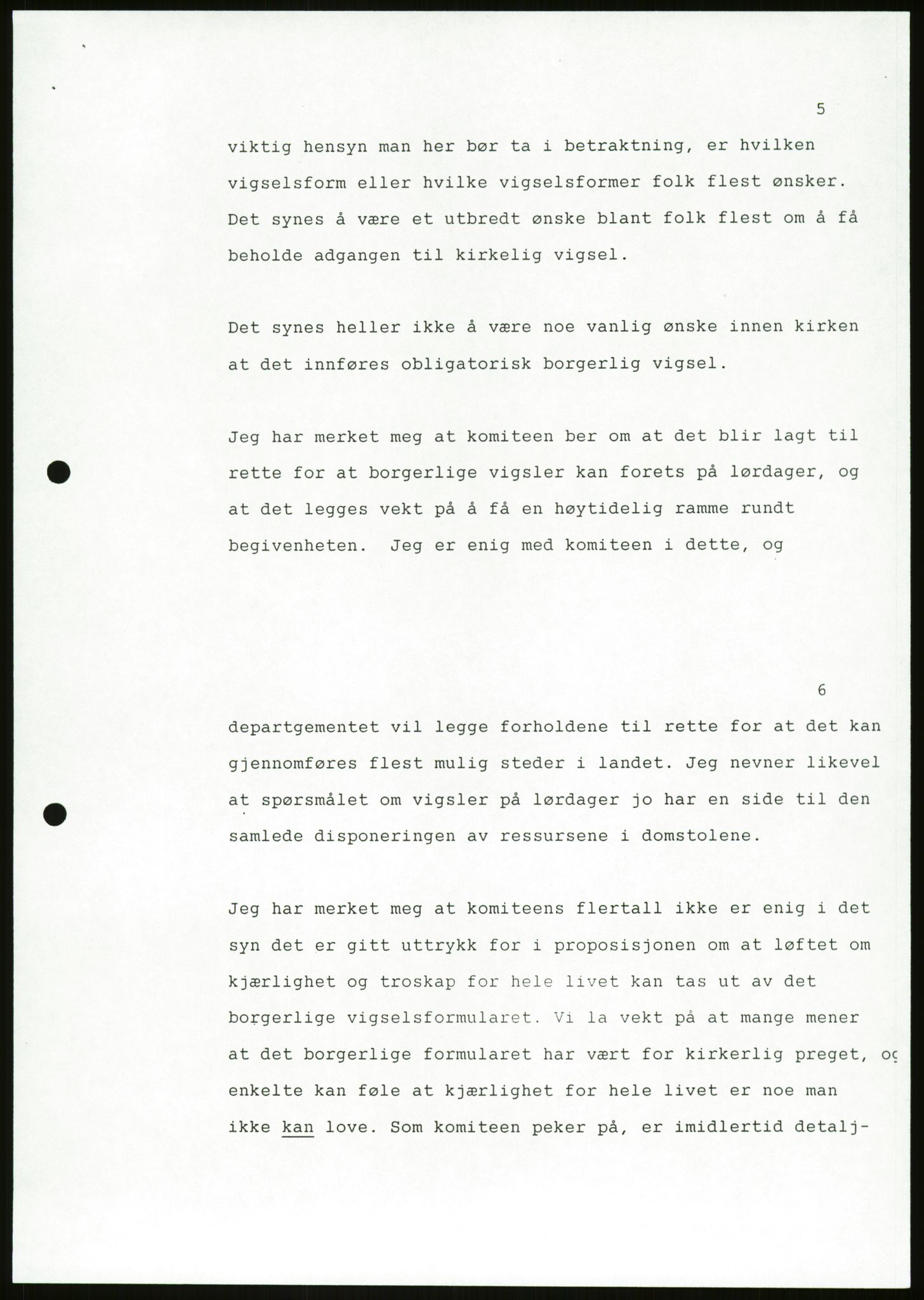 Det Norske Forbundet av 1948/Landsforeningen for Lesbisk og Homofil Frigjøring, AV/RA-PA-1216/D/Da/L0001: Partnerskapsloven, 1990-1993, p. 289