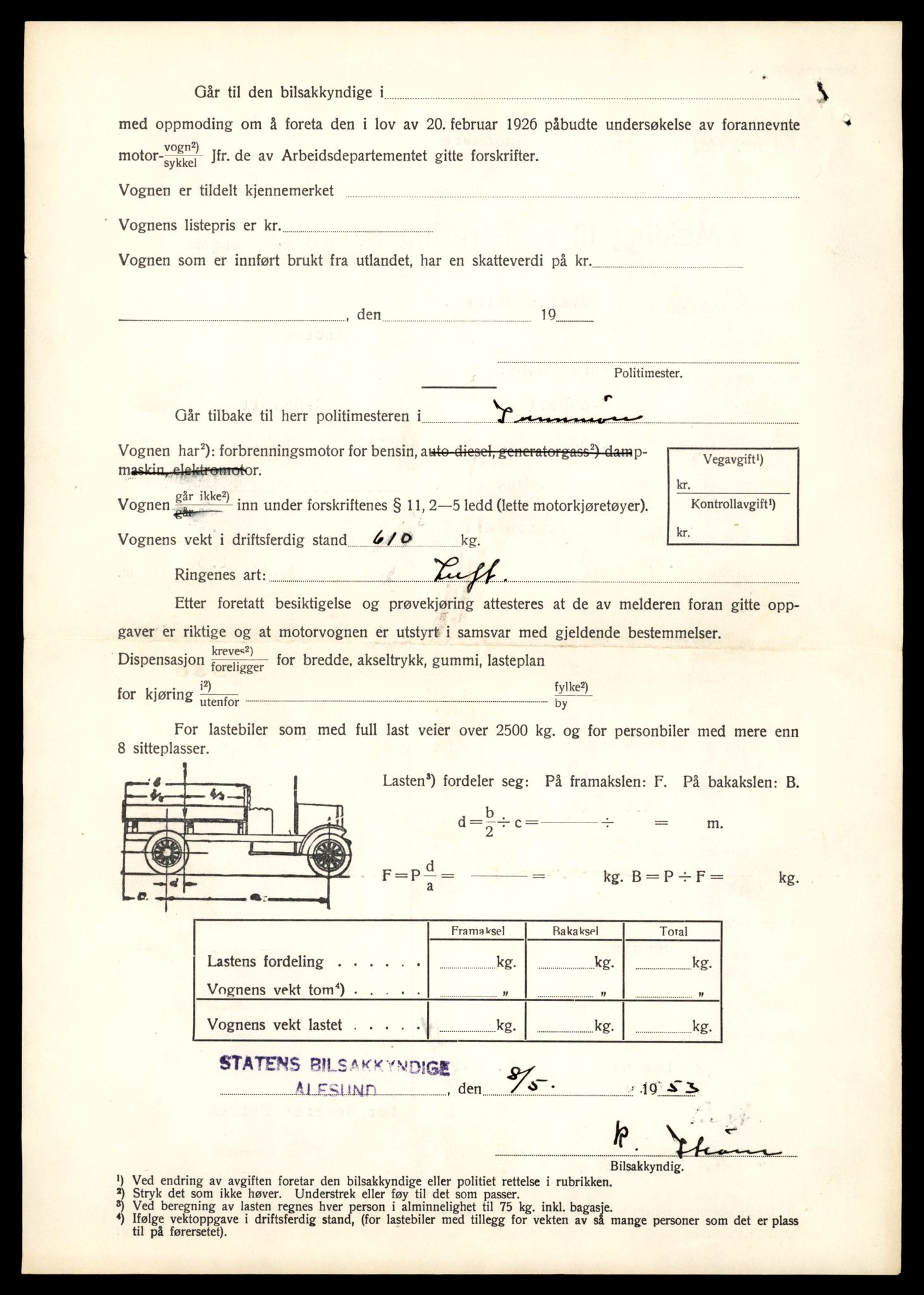 Møre og Romsdal vegkontor - Ålesund trafikkstasjon, AV/SAT-A-4099/F/Fe/L0034: Registreringskort for kjøretøy T 12500 - T 12652, 1927-1998, p. 1515