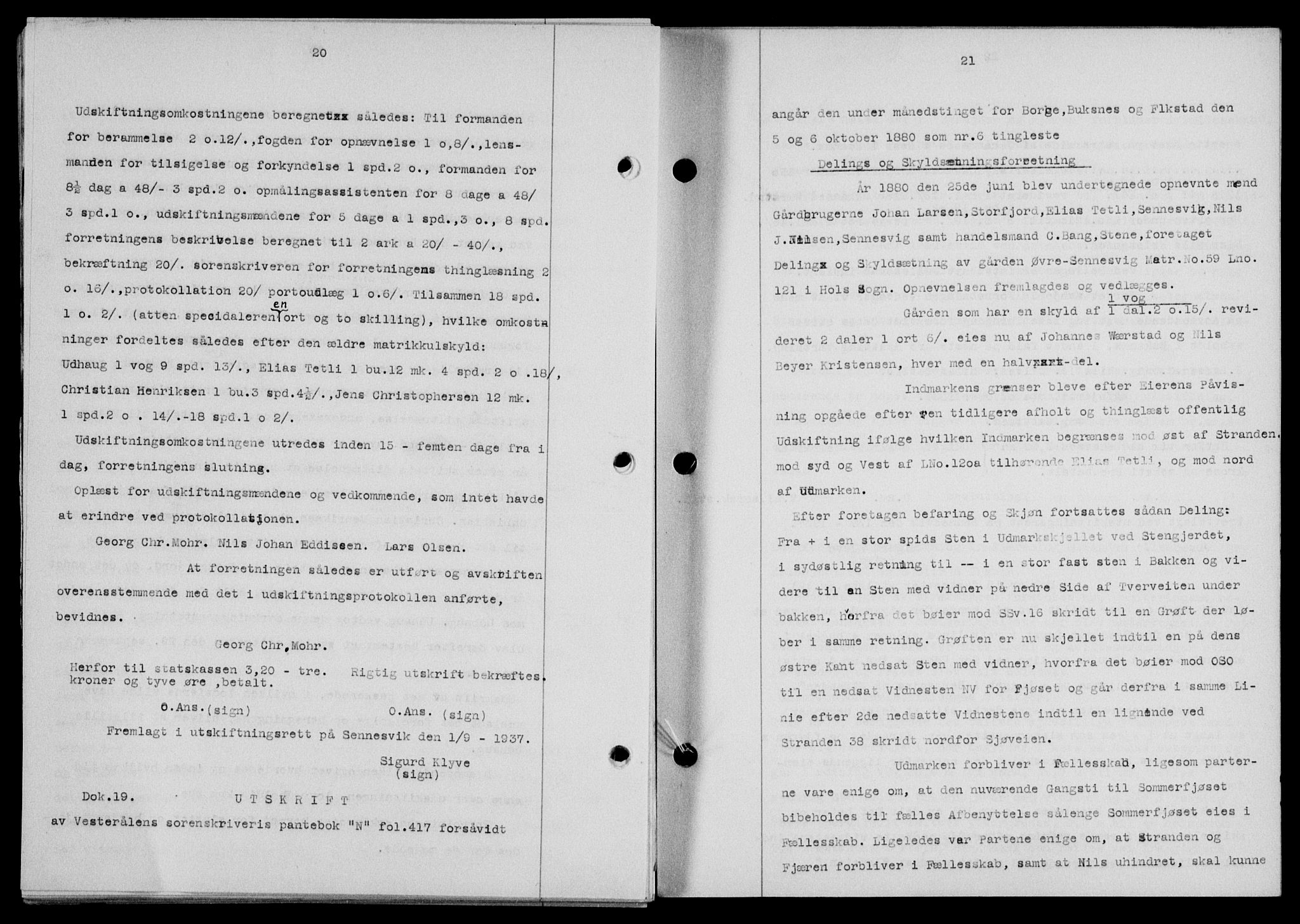 Lofoten sorenskriveri, SAT/A-0017/1/2/2C/L0004a: Mortgage book no. 4a, 1938-1938, Diary no: : 1295/1938