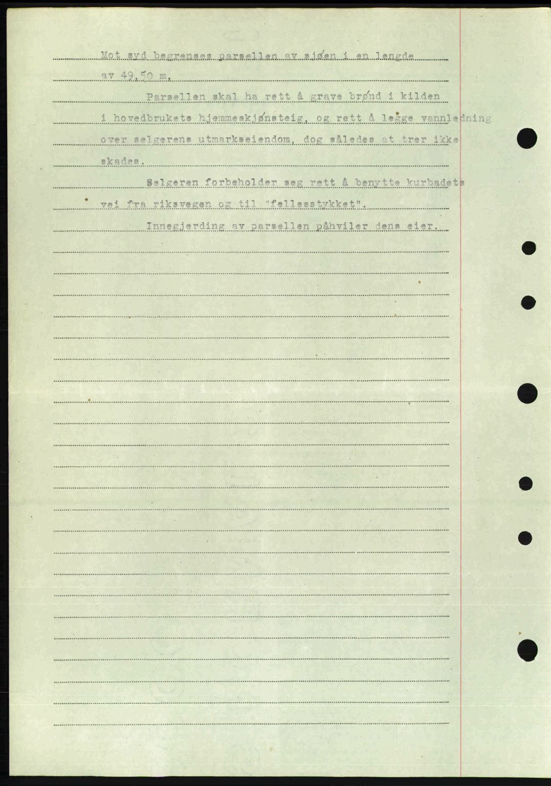 Nordre Sunnmøre sorenskriveri, AV/SAT-A-0006/1/2/2C/2Ca: Mortgage book no. A20b, 1946-1946, Diary no: : 162/1946