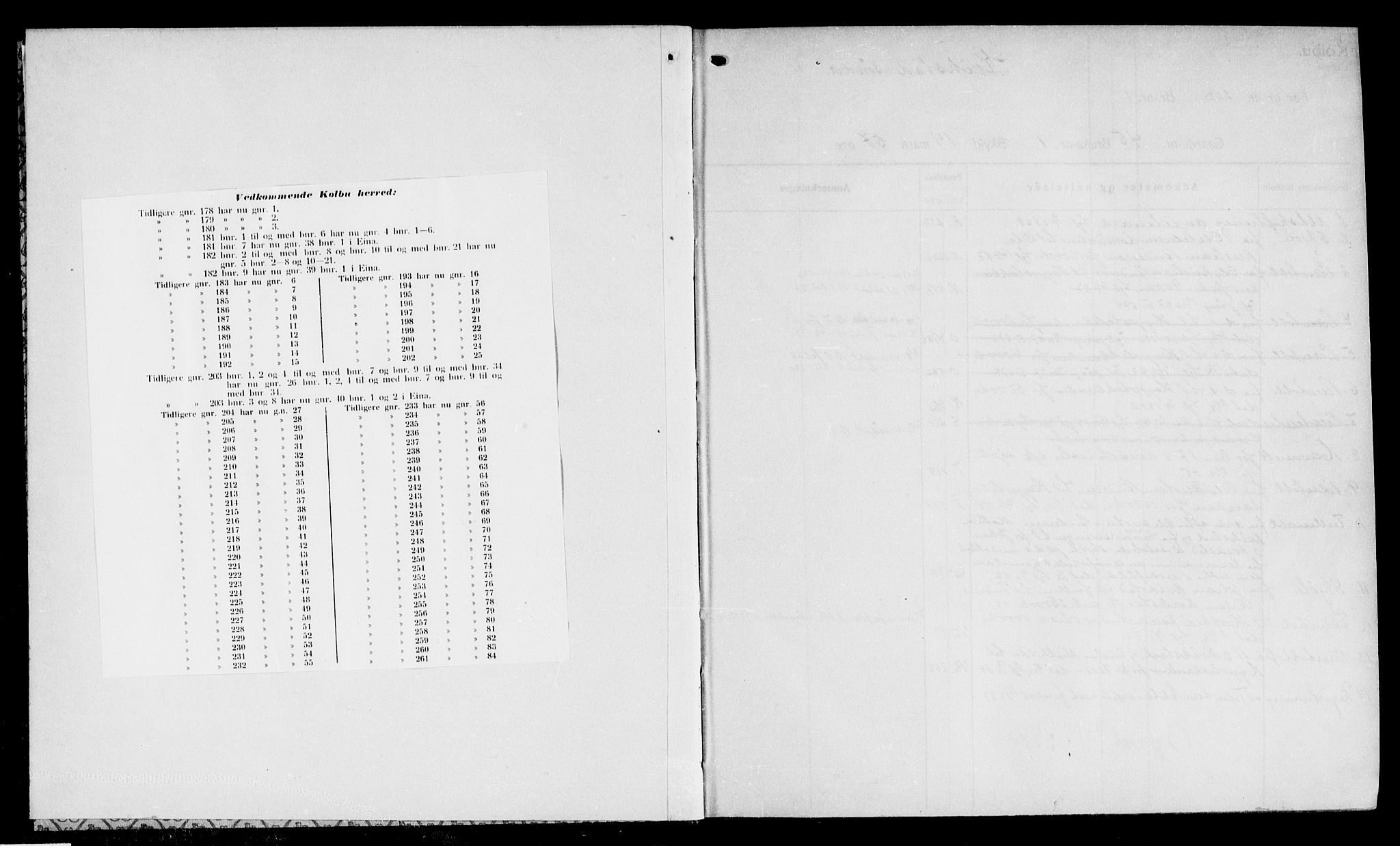 Toten tingrett, SAH/TING-006/H/Ha/Haa/L0043: Mortgage register no. 43, 1927