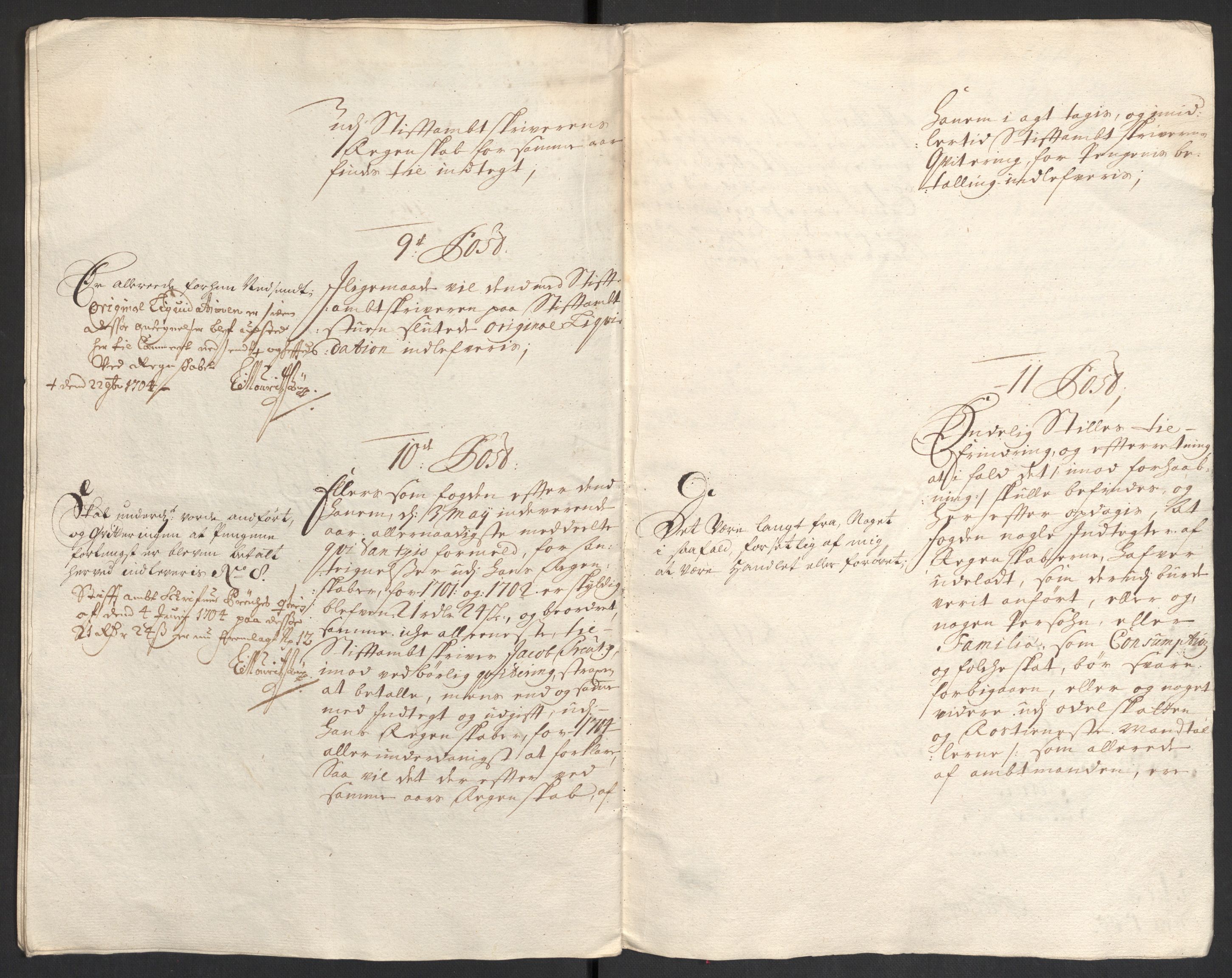 Rentekammeret inntil 1814, Reviderte regnskaper, Fogderegnskap, AV/RA-EA-4092/R43/L2550: Fogderegnskap Lista og Mandal, 1703-1704, p. 170