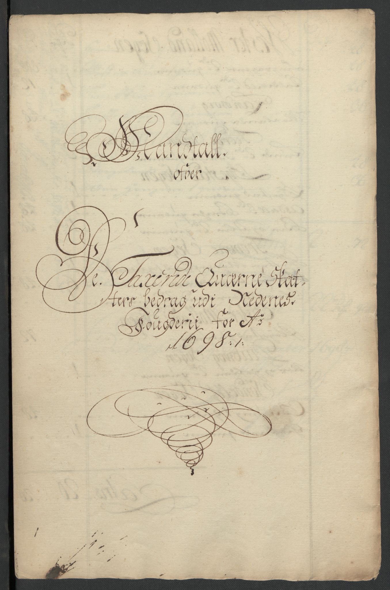 Rentekammeret inntil 1814, Reviderte regnskaper, Fogderegnskap, RA/EA-4092/R39/L2314: Fogderegnskap Nedenes, 1698-1699, p. 47