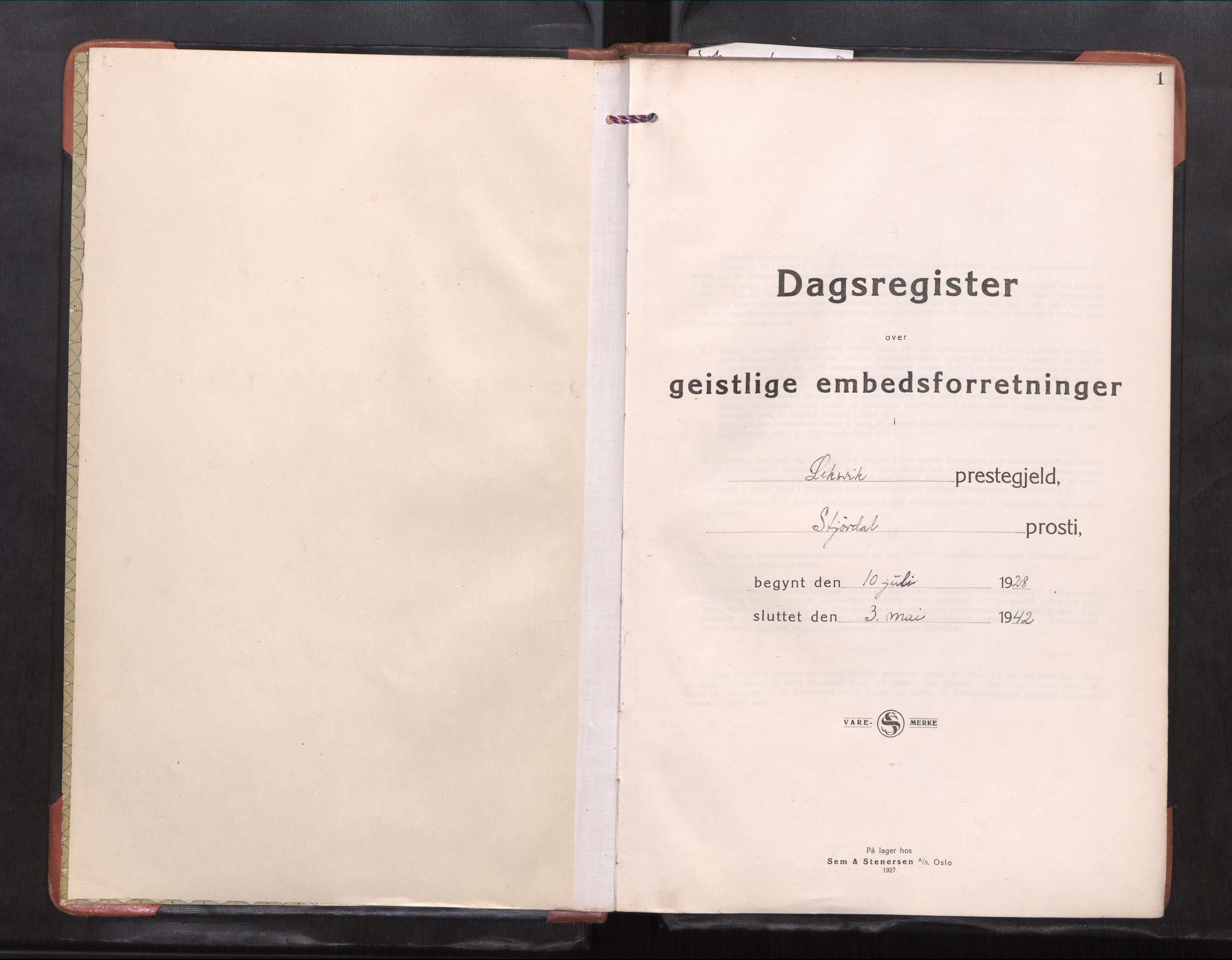 Ministerialprotokoller, klokkerbøker og fødselsregistre - Nord-Trøndelag, AV/SAT-A-1458/701/L0015: Diary records no. 701---, 1928-1942
