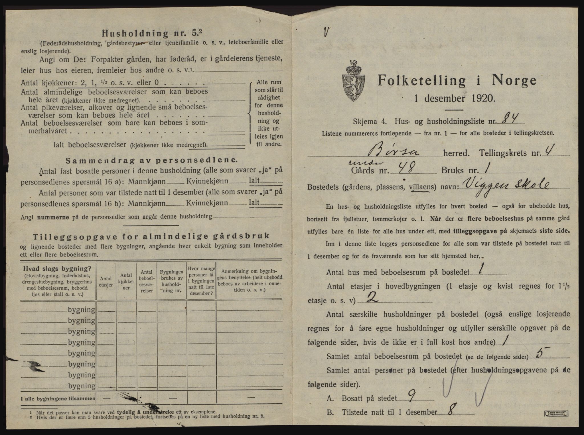 SAT, 1920 census for Børsa, 1920, p. 555