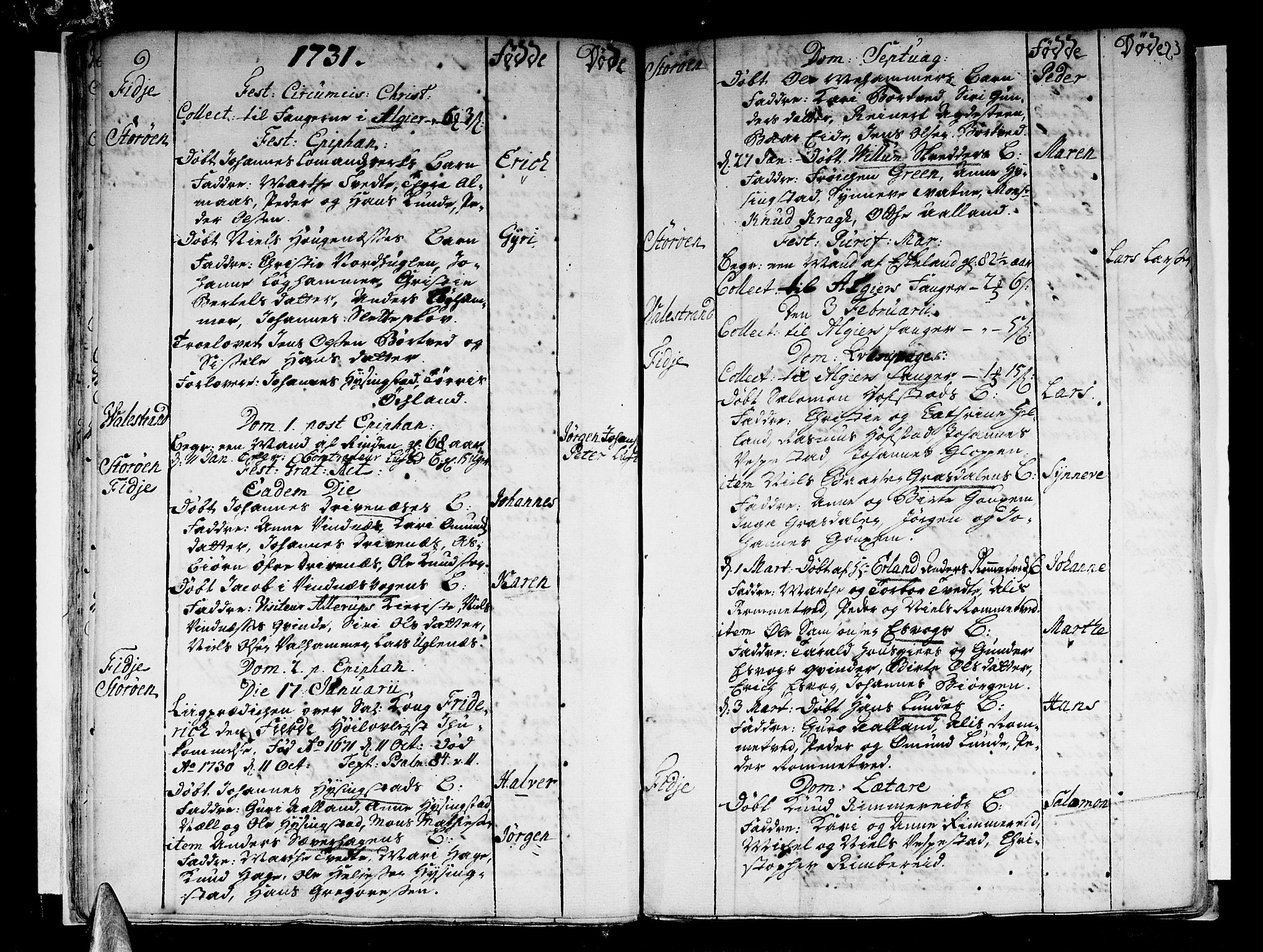 Stord sokneprestembete, AV/SAB-A-78201/H/Haa: Parish register (official) no. A 1, 1725-1744, p. 24