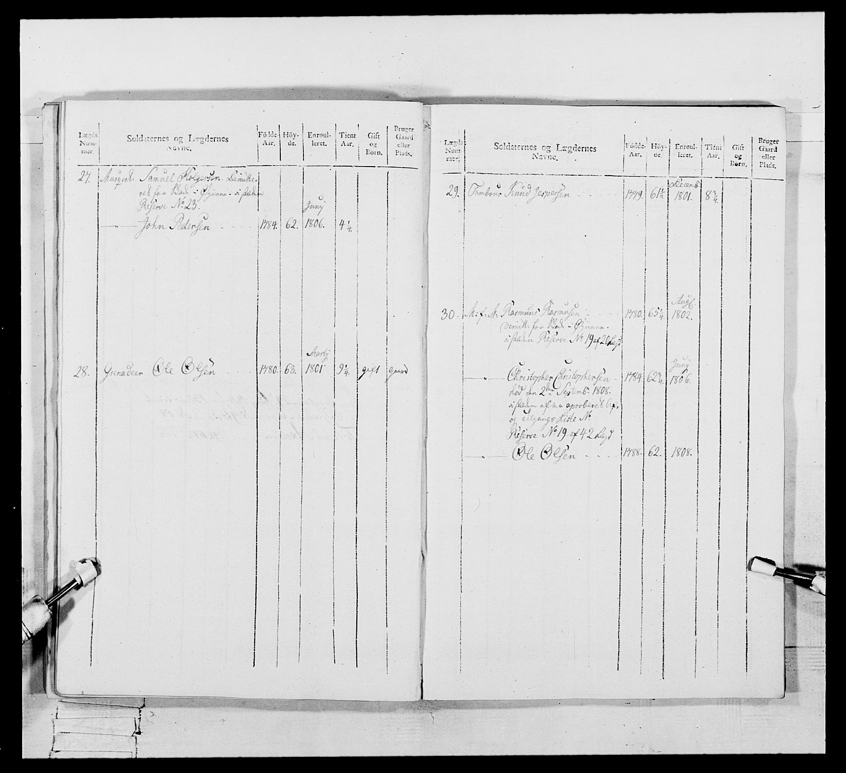 Generalitets- og kommissariatskollegiet, Det kongelige norske kommissariatskollegium, AV/RA-EA-5420/E/Eh/L0111: Vesterlenske nasjonale infanteriregiment, 1810, p. 406