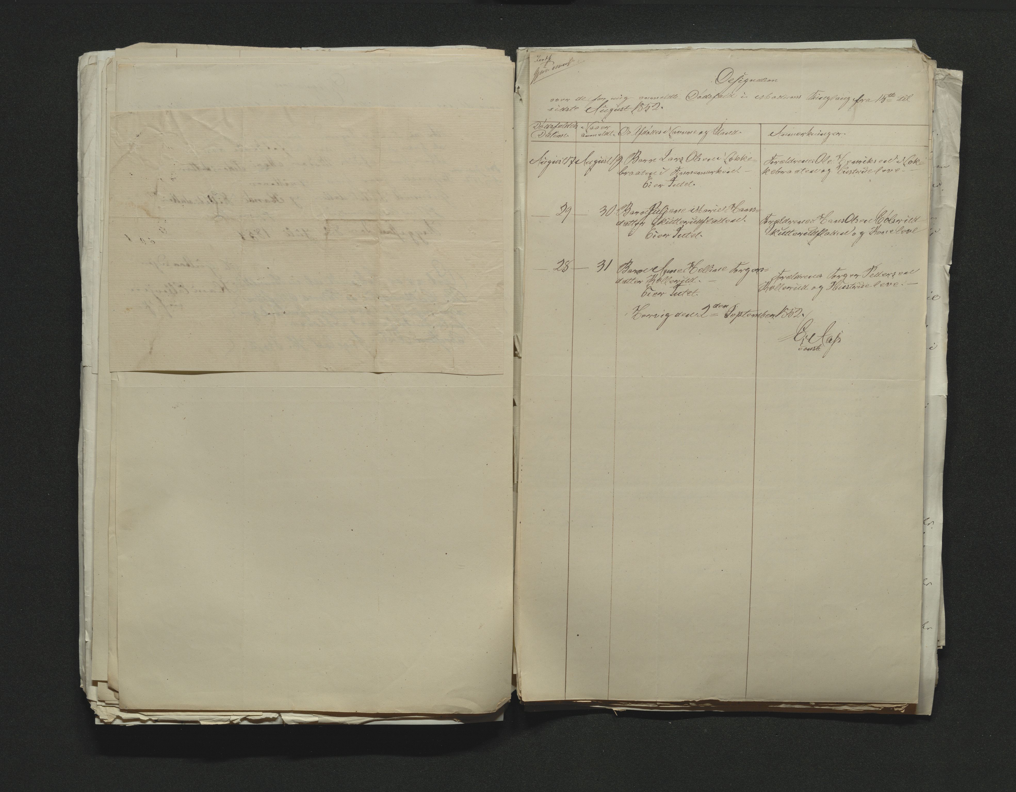Eiker, Modum og Sigdal sorenskriveri, AV/SAKO-A-123/H/Ha/Hab/L0008: Dødsfallsmeldinger, 1850-1853