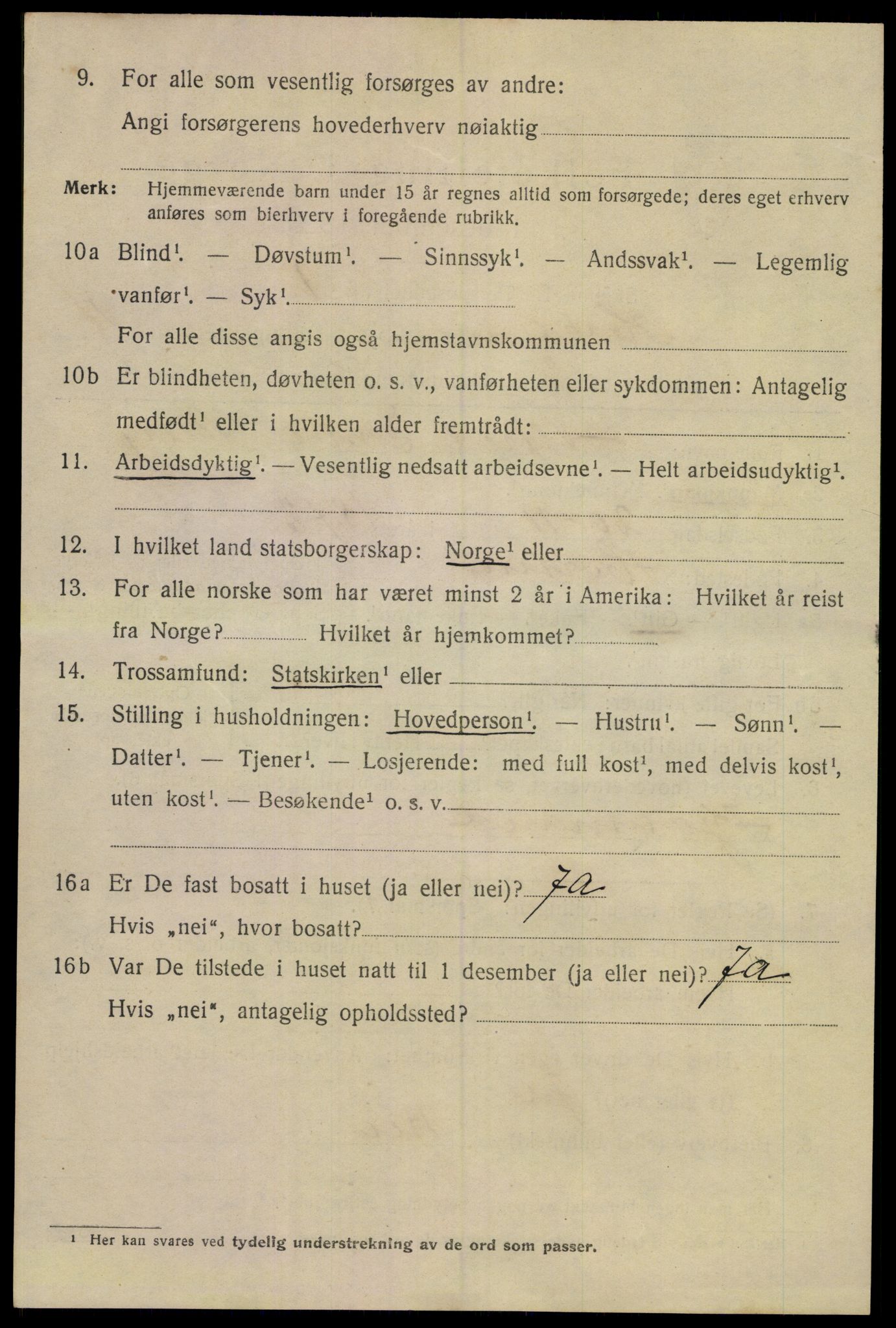 SAKO, 1920 census for Horten, 1920, p. 16272