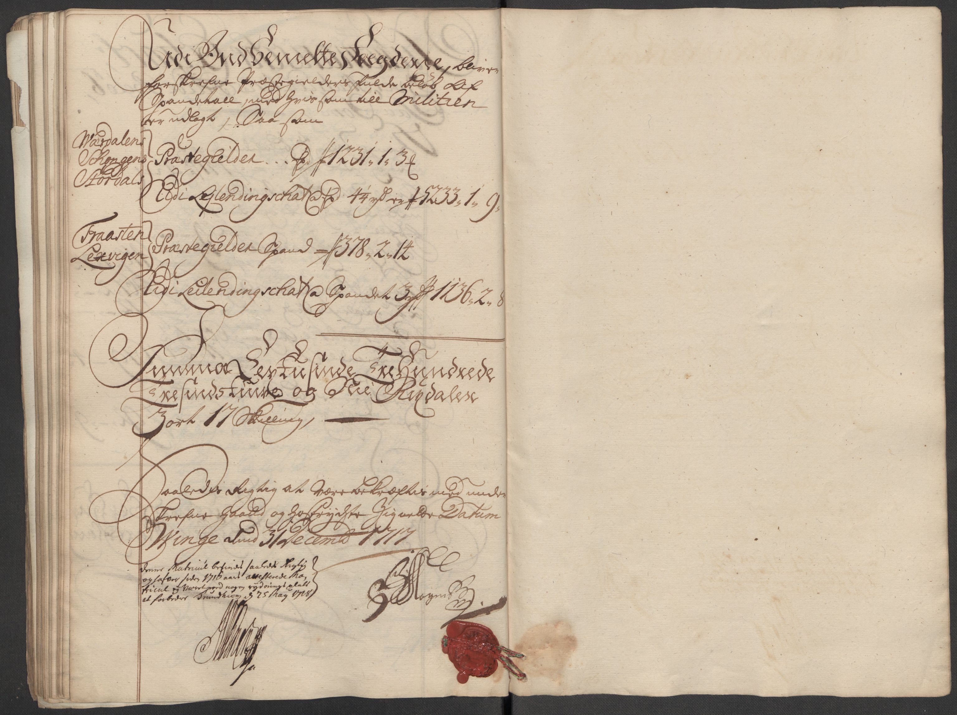 Rentekammeret inntil 1814, Reviderte regnskaper, Fogderegnskap, AV/RA-EA-4092/R62/L4207: Fogderegnskap Stjørdal og Verdal, 1717, p. 94