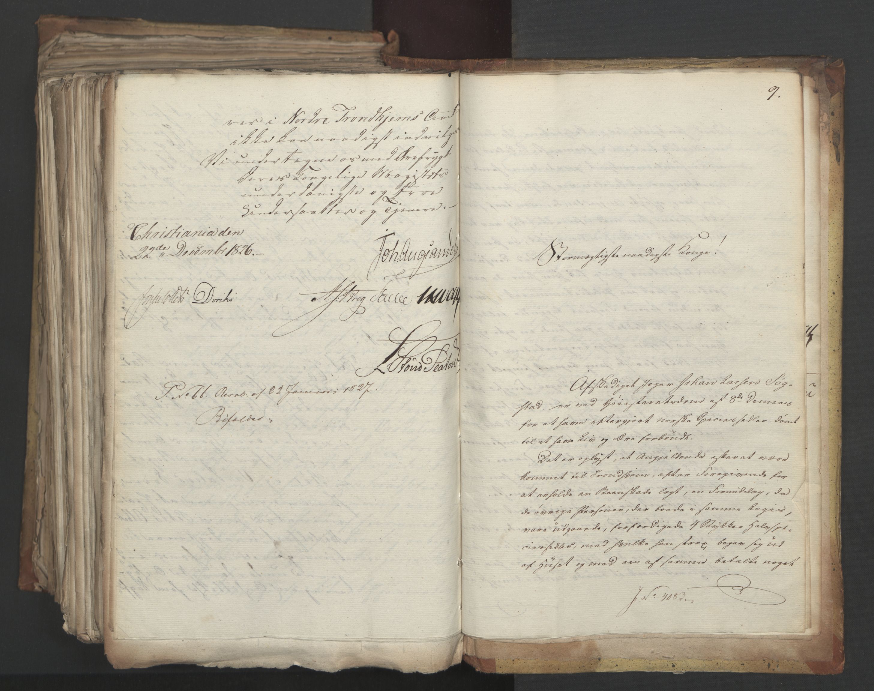 Statsrådsavdelingen i Stockholm, AV/RA-S-1003/D/Da/L0049: Regjeringsinnstillinger nr. 3860-4086, 1826, p. 552