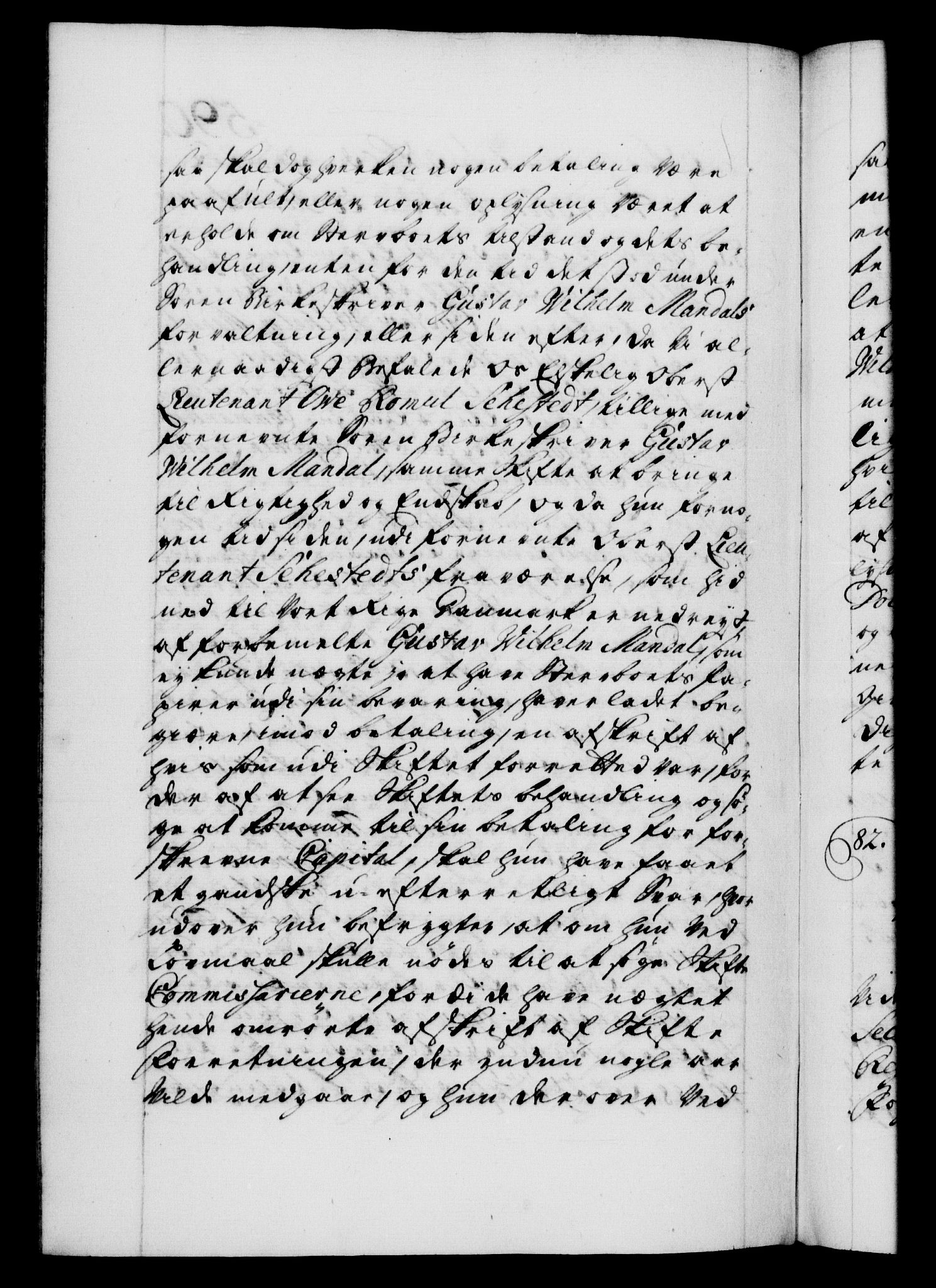 Danske Kanselli 1572-1799, AV/RA-EA-3023/F/Fc/Fca/Fcab/L0024: Norske tegnelser, 1728-1730, p. 590b