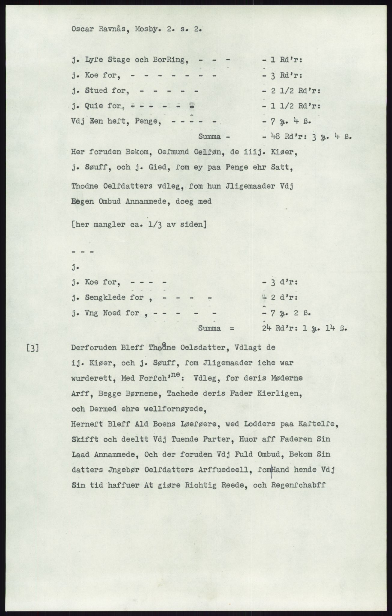 Samlinger til kildeutgivelse, Diplomavskriftsamlingen, AV/RA-EA-4053/H/Ha, p. 2321