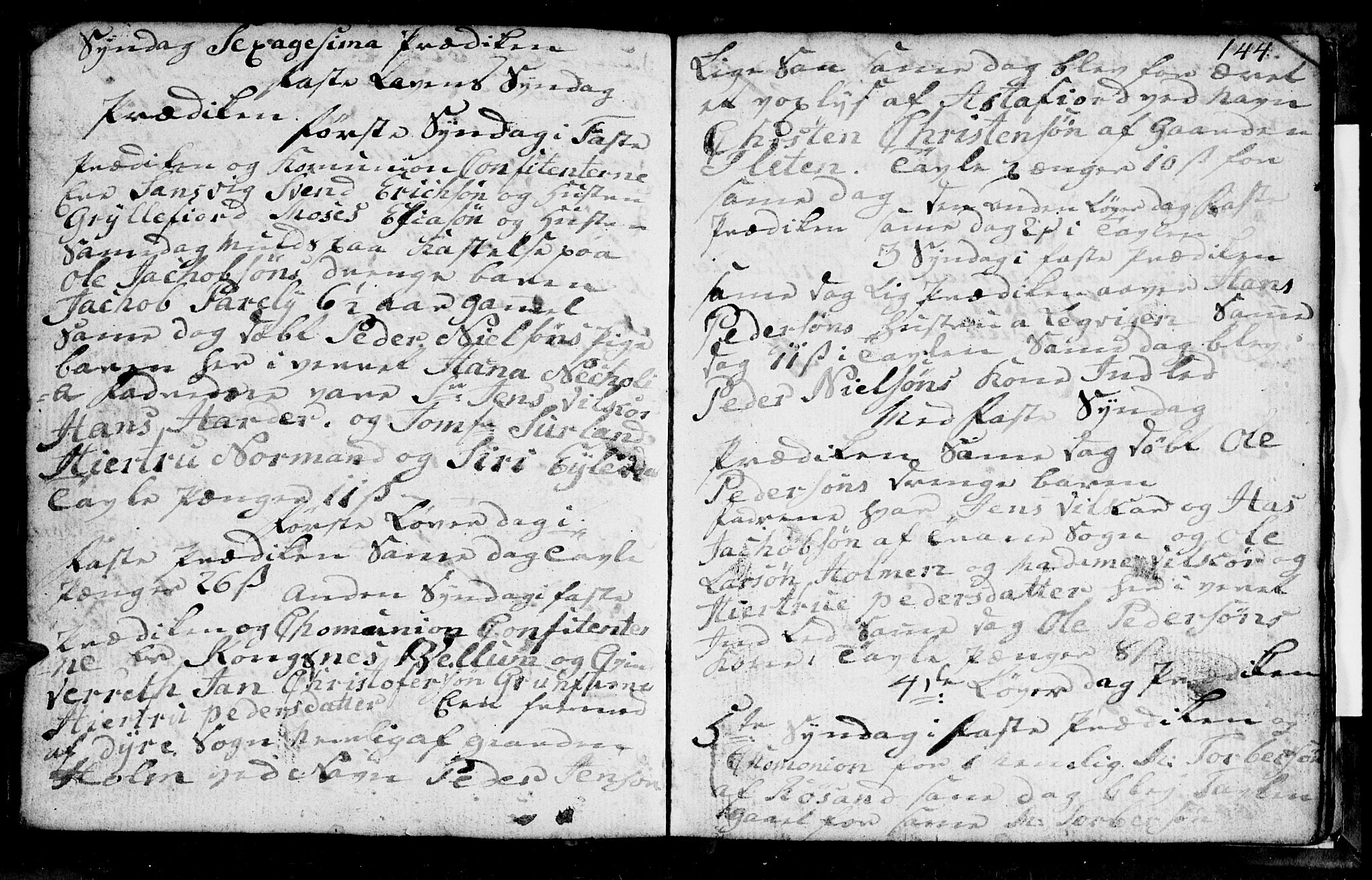 Berg sokneprestkontor, AV/SATØ-S-1318/G/Ga/Gab/L0010klokker: Parish register (copy) no. 10, 1783-1811, p. 144