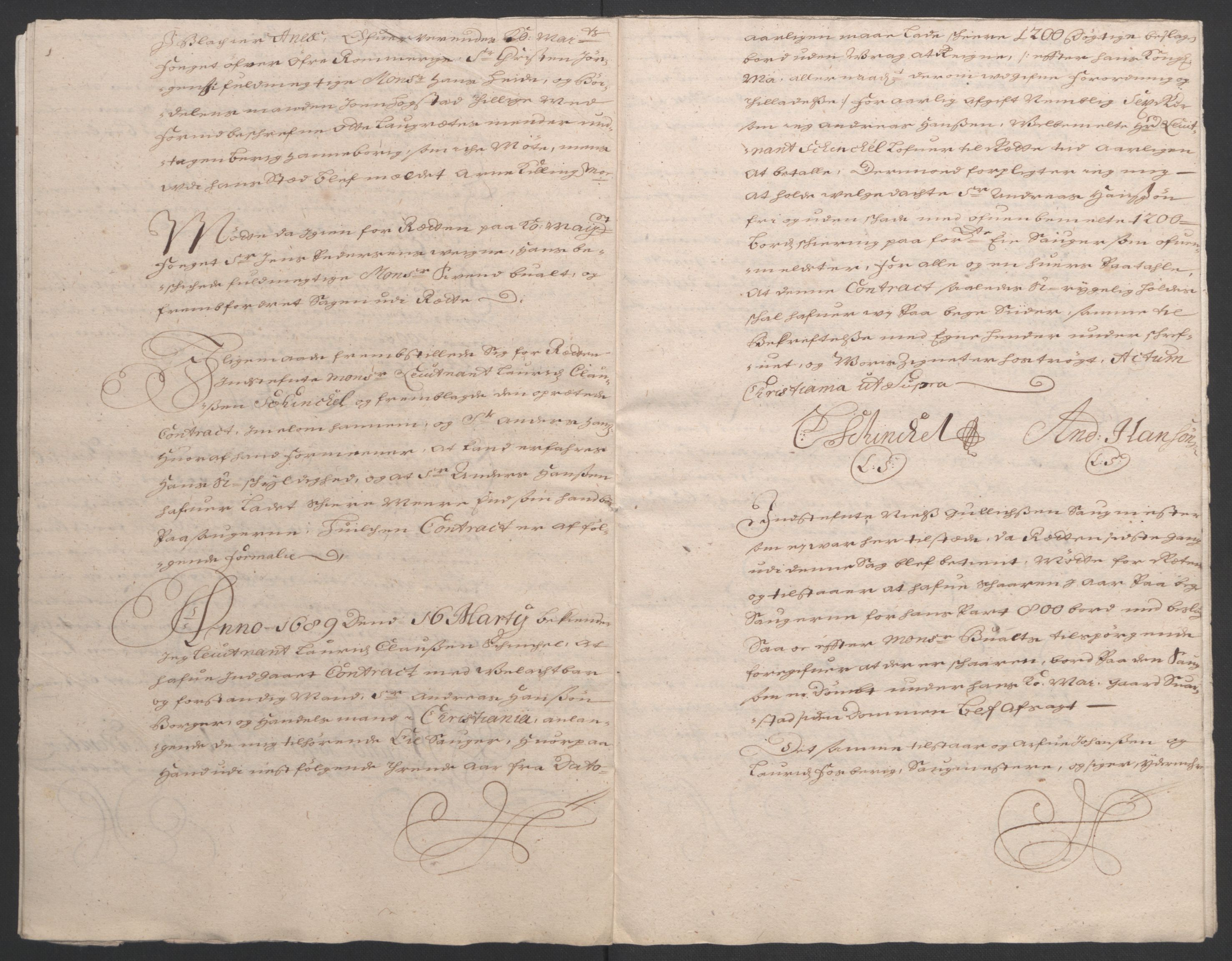 Rentekammeret inntil 1814, Reviderte regnskaper, Fogderegnskap, AV/RA-EA-4092/R11/L0576: Fogderegnskap Nedre Romerike, 1682-1691, p. 238