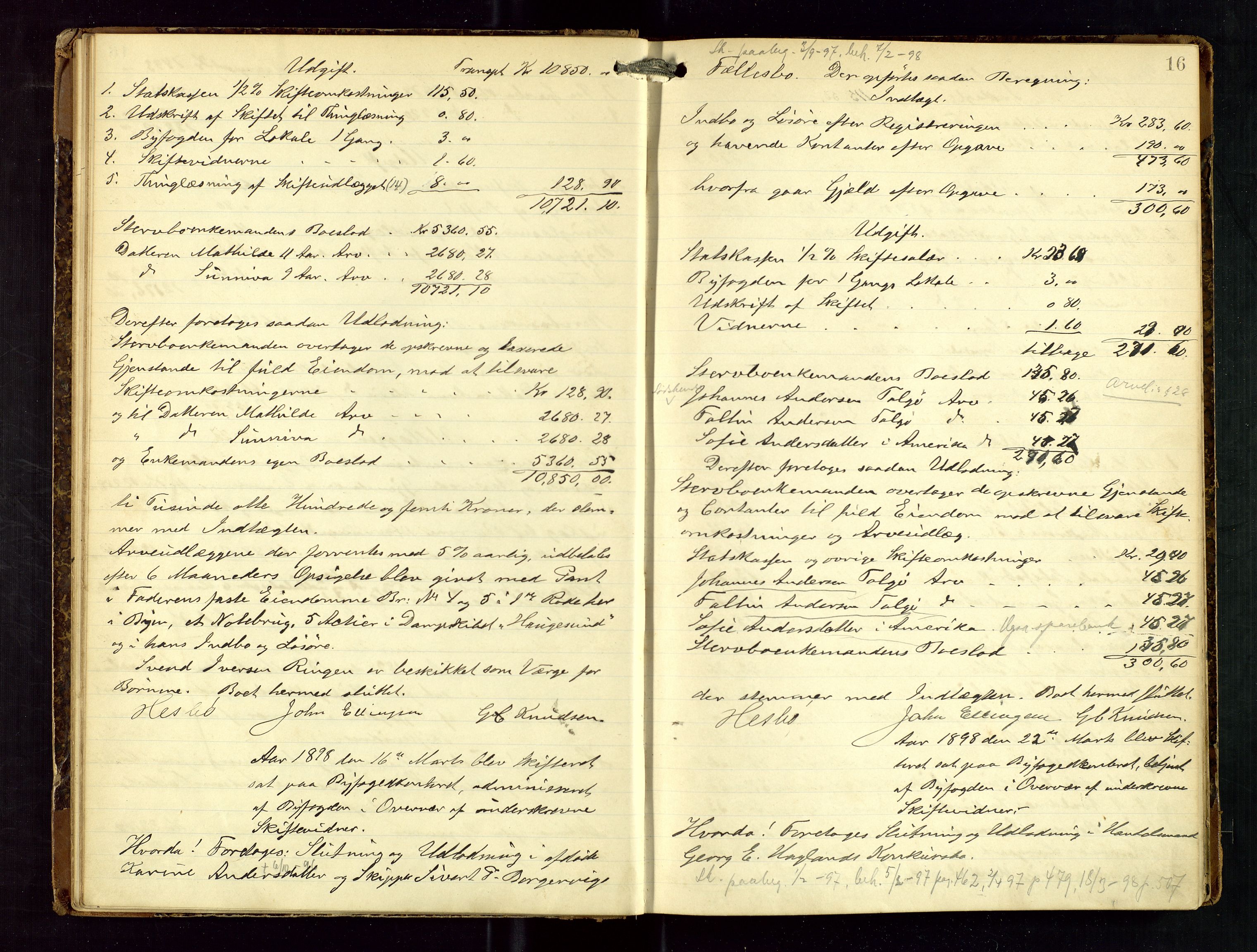 Haugesund tingrett, AV/SAST-A-101415/01/IV/IVD/L0001: Skifteutlodningsprotokoll, med register, 1897-1904, p. 15b-16a