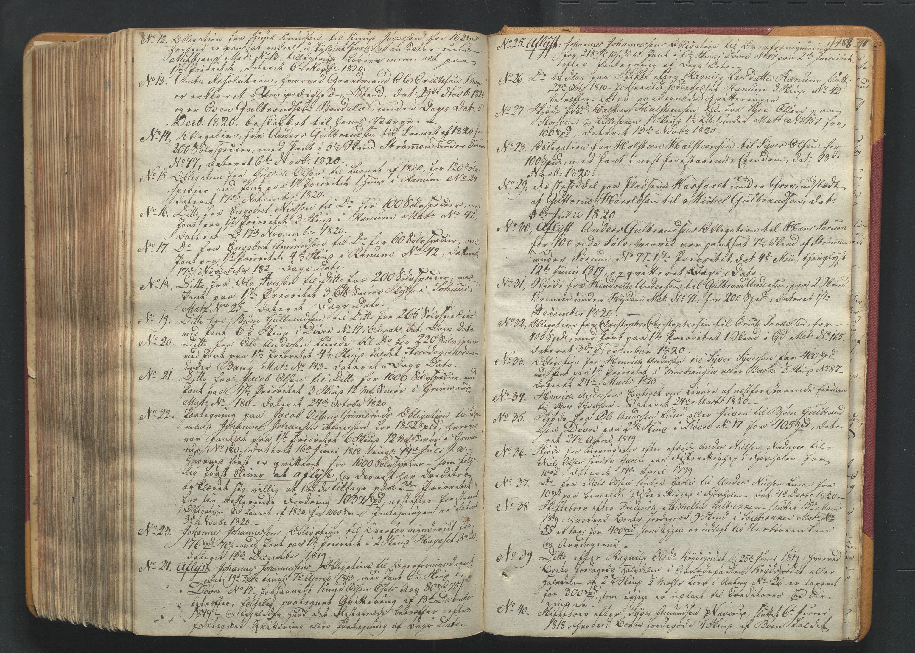 Valdres sorenskriveri, SAH/TING-016/G/Gb/L0005: Tingbok, 1811-1821, p. 487b-488a